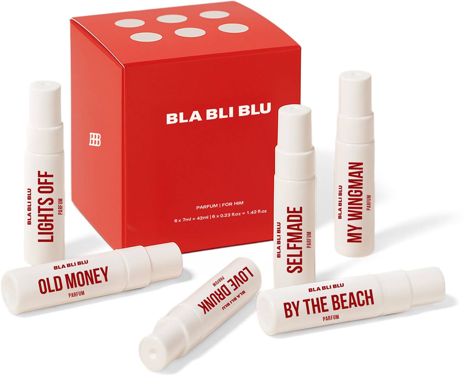 BLA BLI BLU The Game Changer Men Pack of 6 · 7 ml (42 ml total) - Image 1