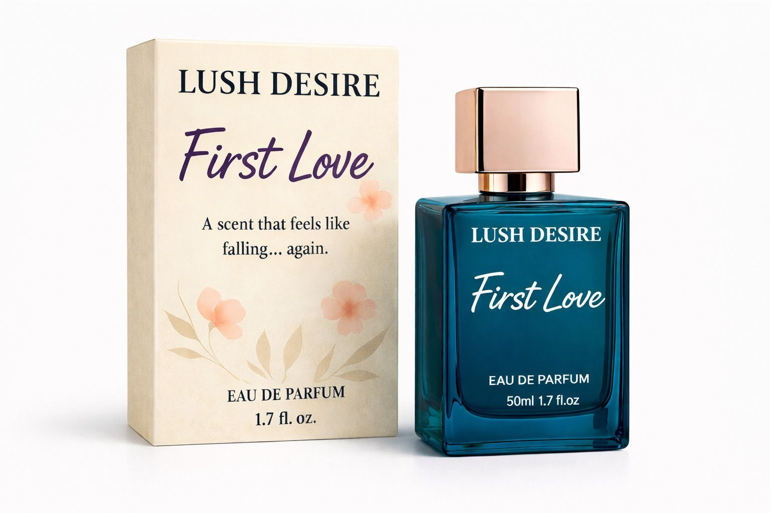 Image of Lush Desire First Love |24+Hrs Long Lasting Perfume|Unisex | Luxury Perfume Eau de Parfum - 50 ml