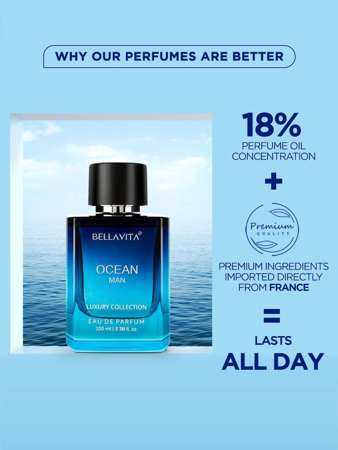 BELLAVITA OCEAN Man Perfume 100 ml - Image 4