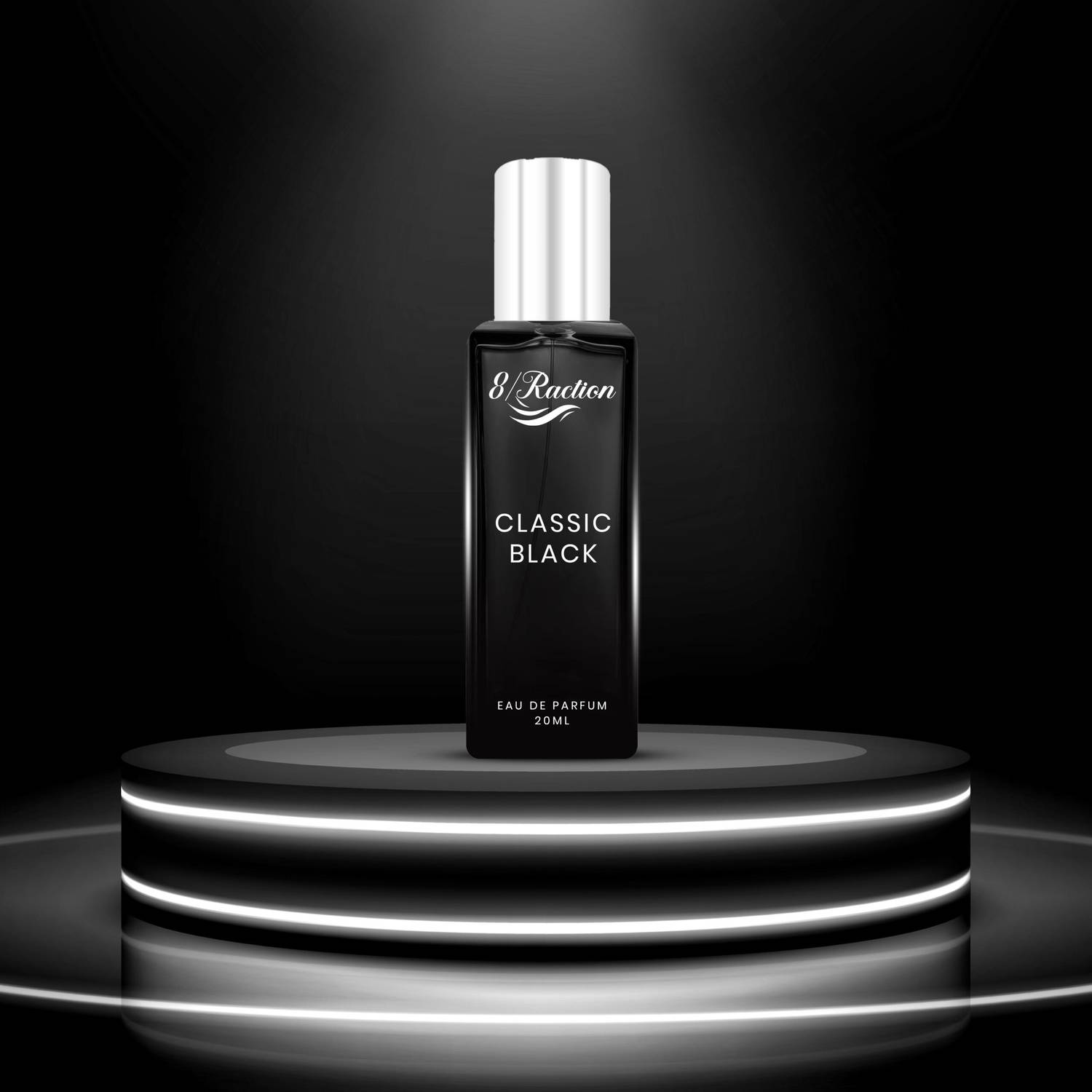 8Raction Platinum Luxury Parfum Classic Black Eau de Parfum  -  20 ml
