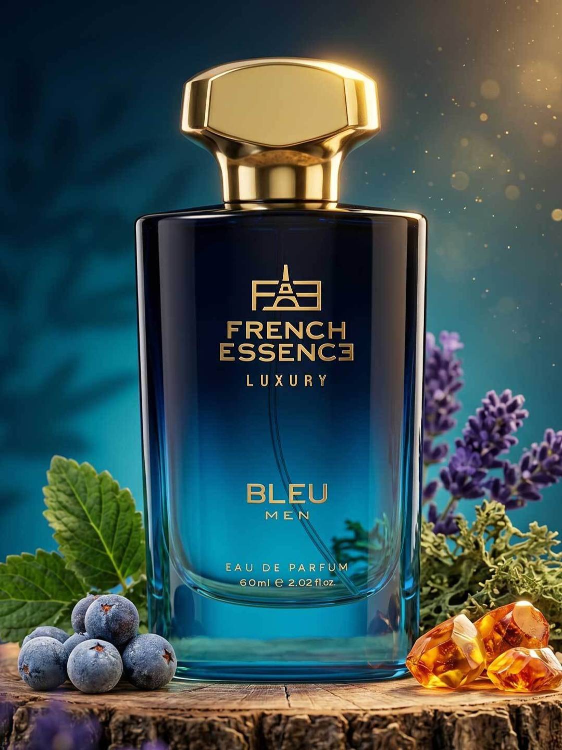 French Essence Luxury Bleu Eau de Parfum 60 ml - Image 2