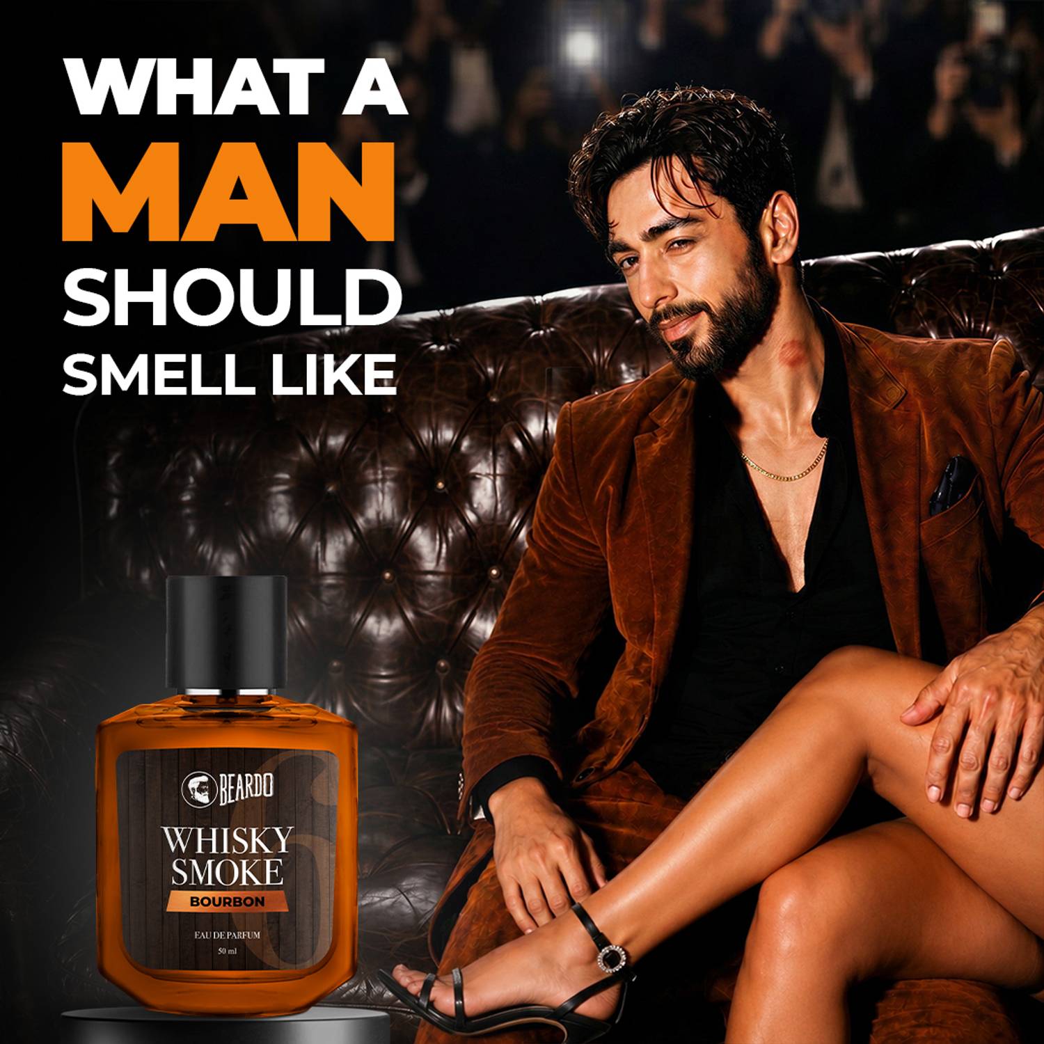 BEARDO Whisky Smoke Bourbon Perfume EDP 50 ml - Image 2
