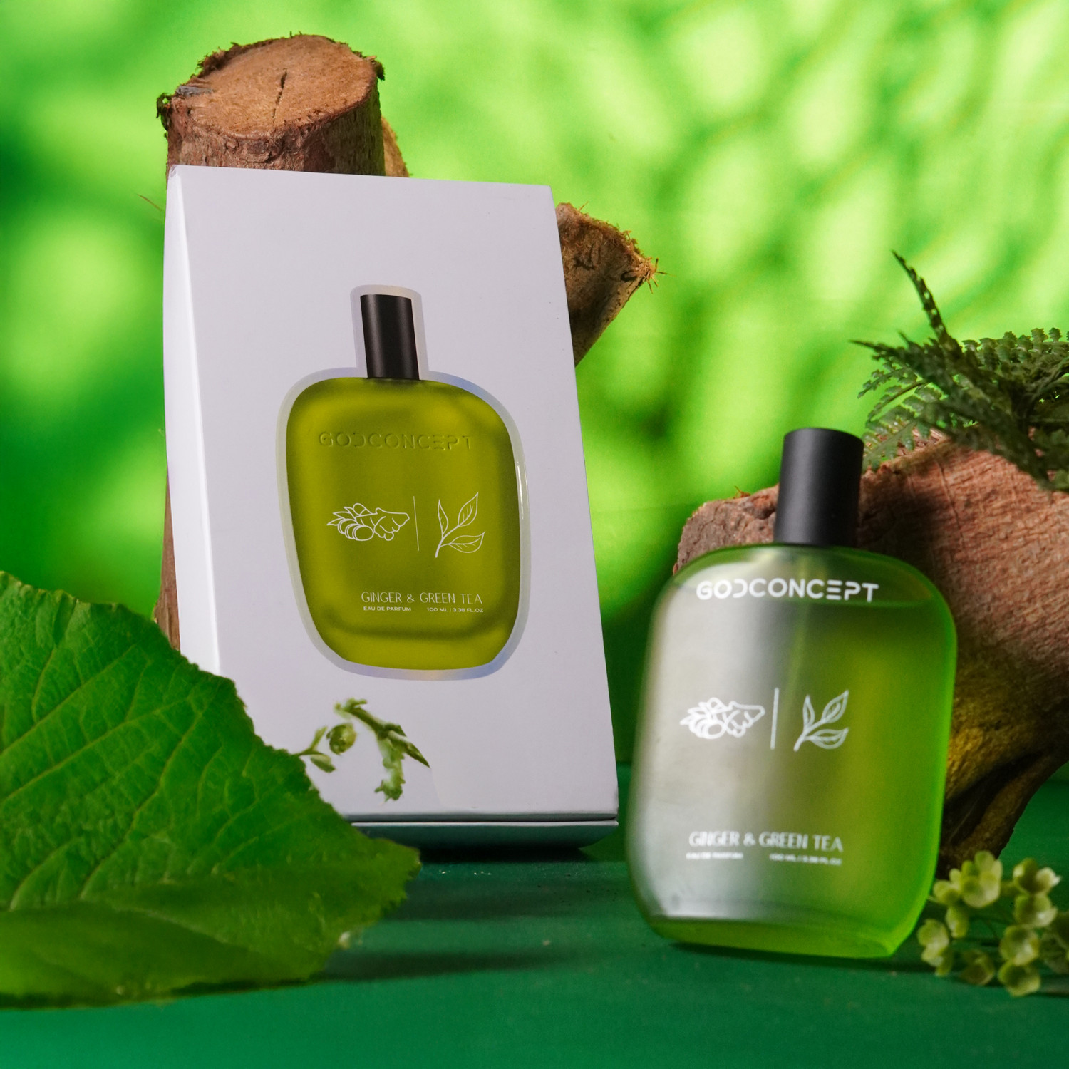 Image of GodConcept Ginger&GreenTea Perfume - 100 ml