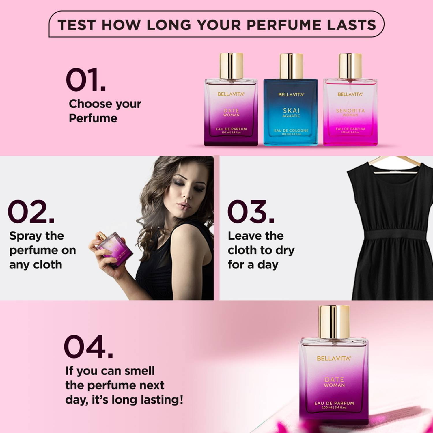BELLAVITA Date Perfum 100ml - Image 4