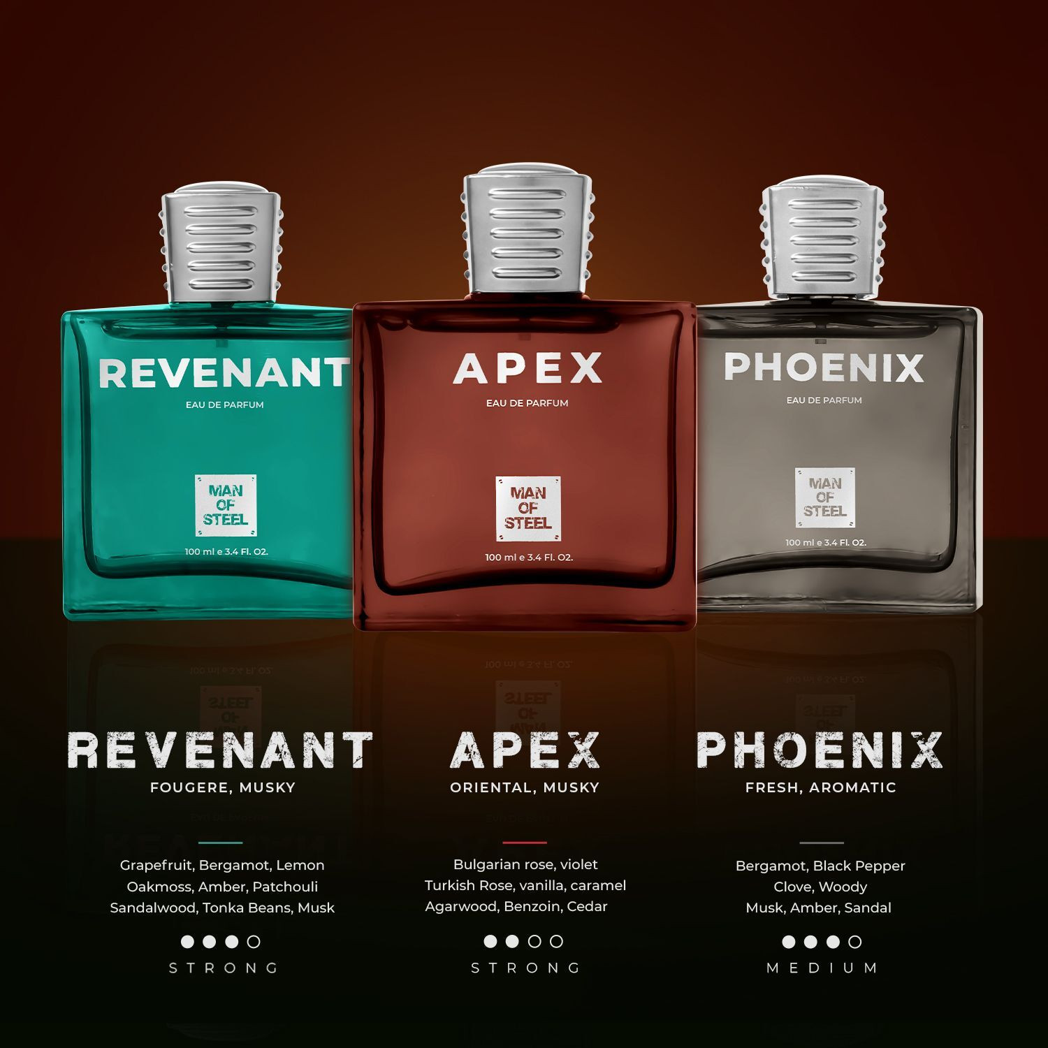 Image of Man of Steel Apex Eau de Parfum - 100 ml