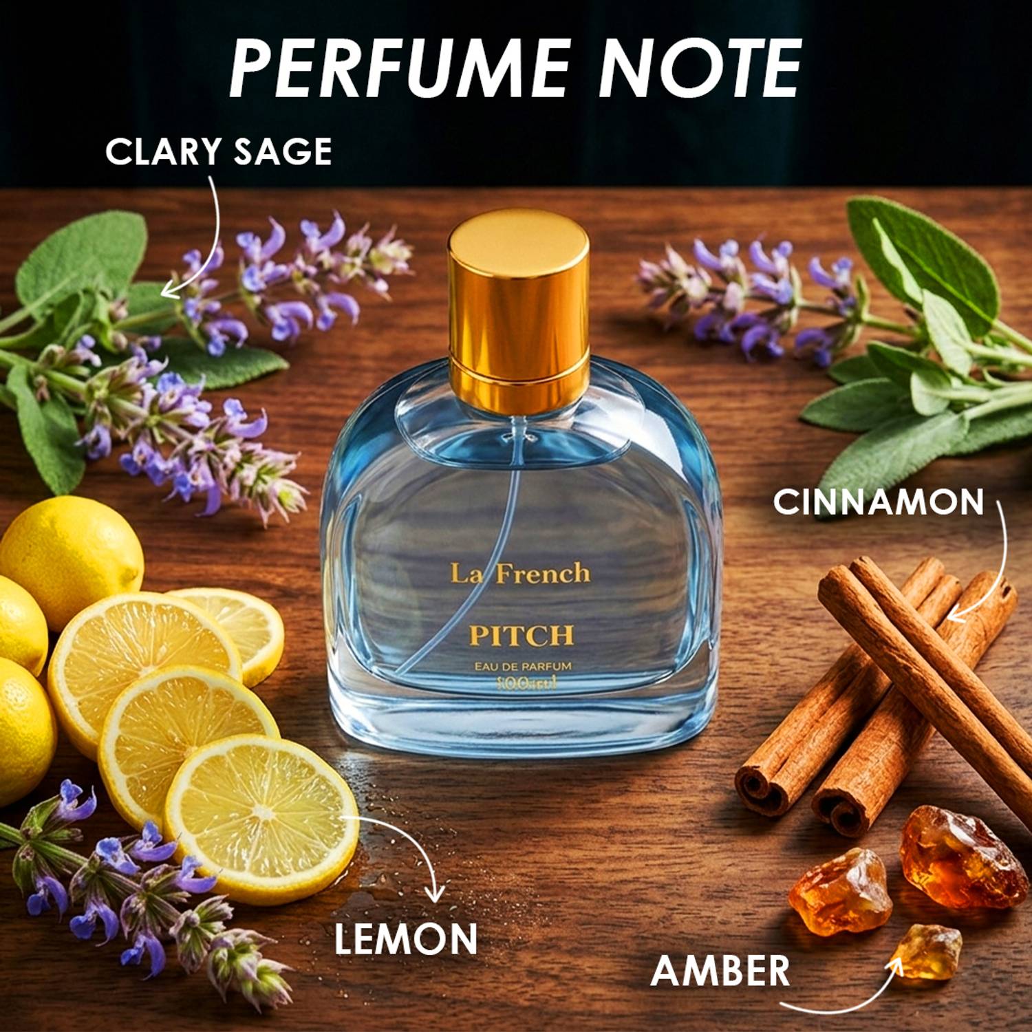 La French Pitch Unisex Perfume 100 ml - Image 4