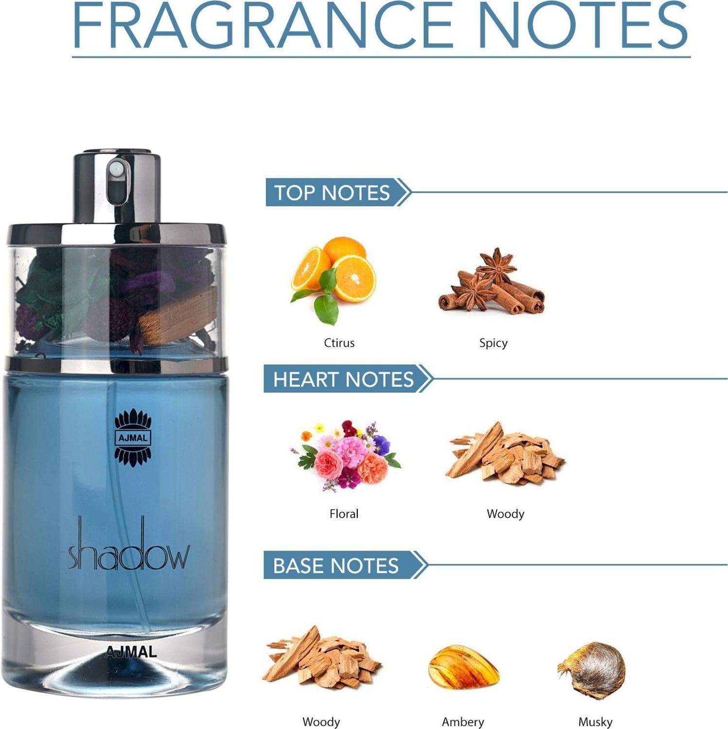 Ajmal Shadow II Pour Homme EDP 75 ml - Image 3