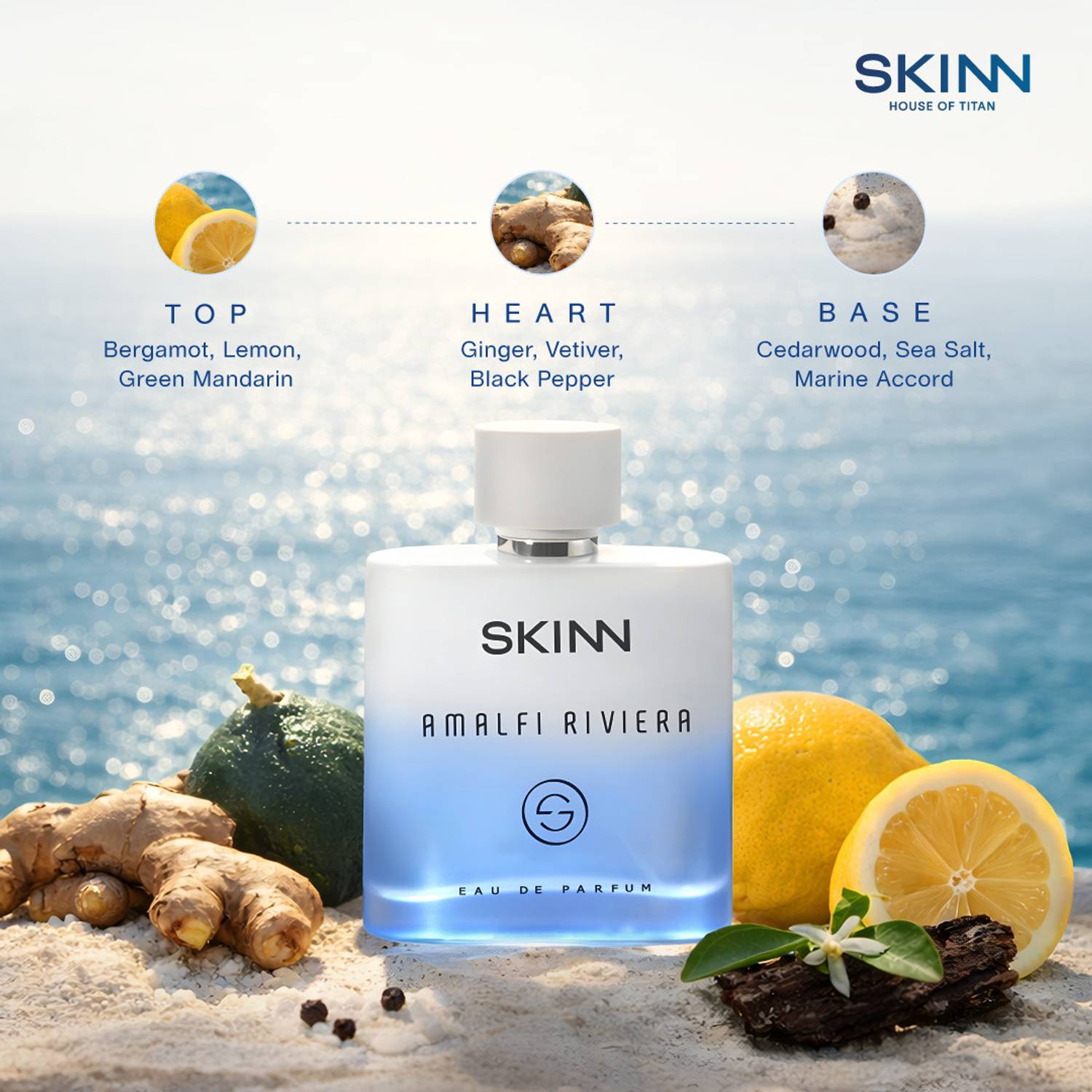 SKINN Amalfi Riviera Eau de Parfum - 90 ml - Image 4