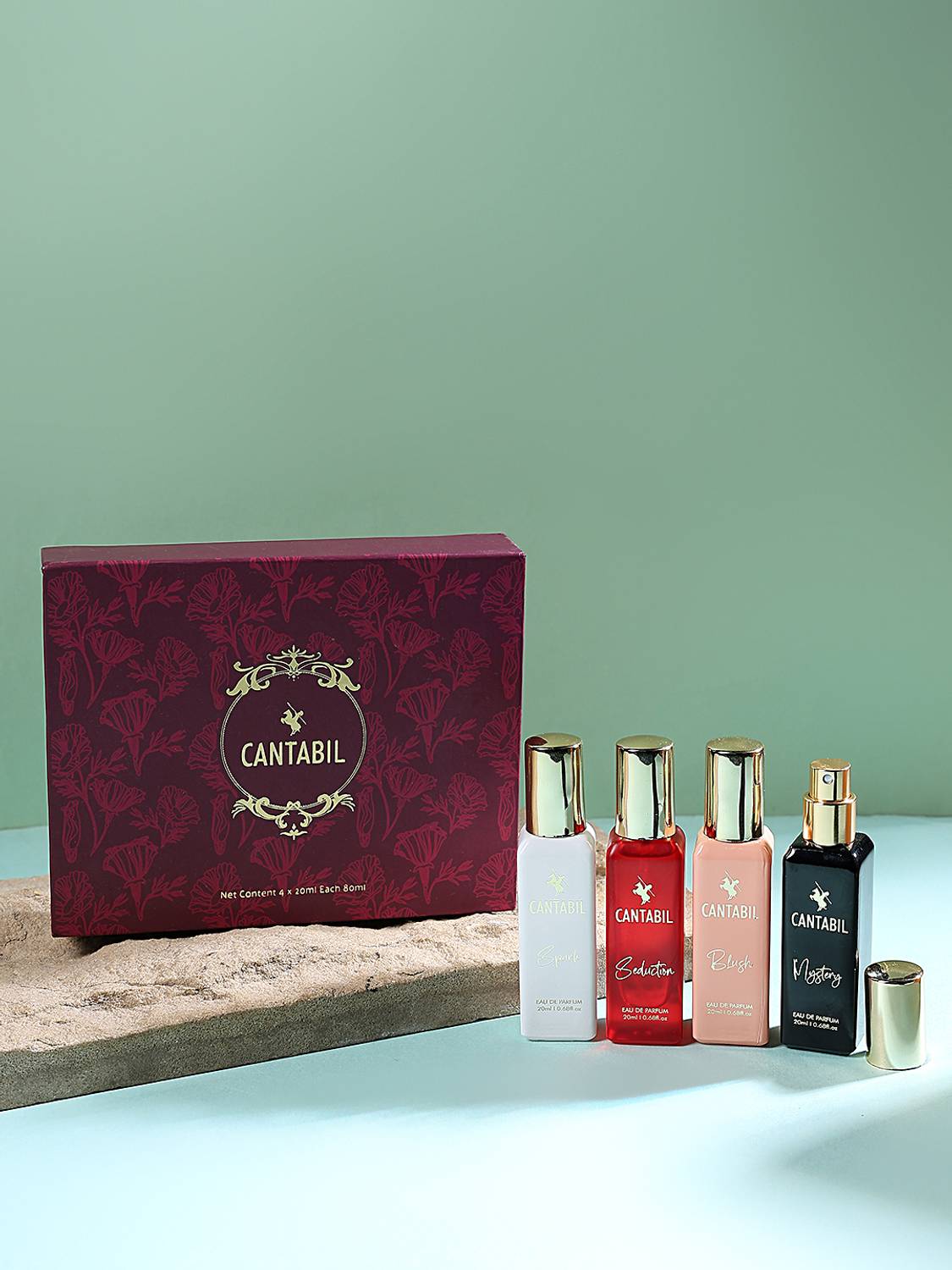 Cantabil Eau De Parfum Gift Set 4x20 80 ml - Image 5
