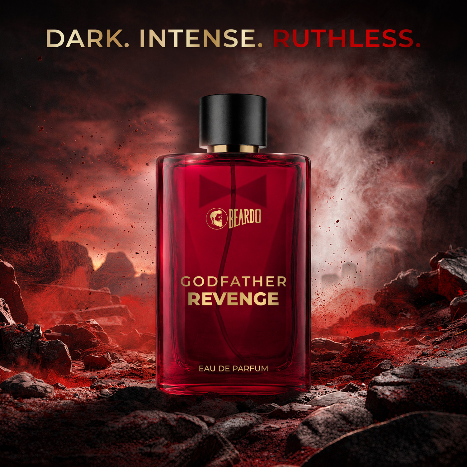 Image of BEARDO Godfather Revenge | Fruity, Woody, Aromatic | Long Lasting Perfume for Men Eau de Parfum - 100 ml