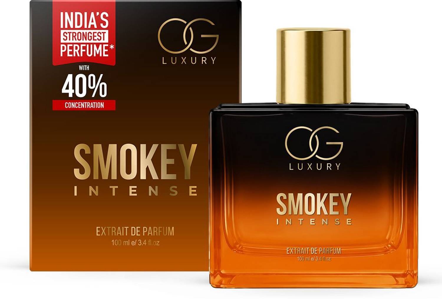 OG LUXURY Smokey Intense Whiskey Perfume 100 ml - Image 1