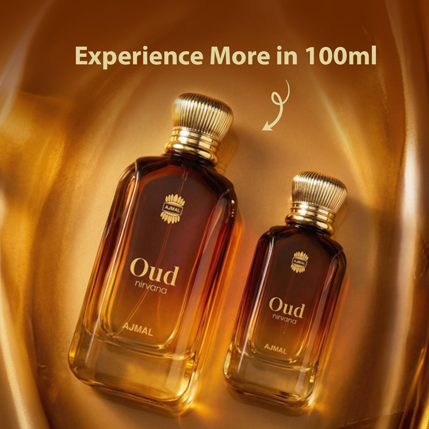 Image of Ajmal Oud Nirvana EDP Premium Long Lasting Oud Fragrance Luxury Perfume Eau de Parfum - 30 ml