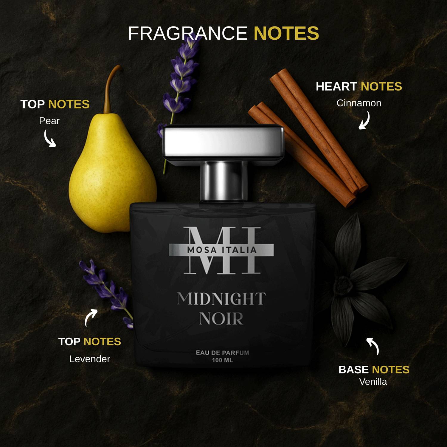 MOSA ITALIA Midnight Noir 2x100ml Pack of 2 · 100 ml (200 ml total) - Image 2
