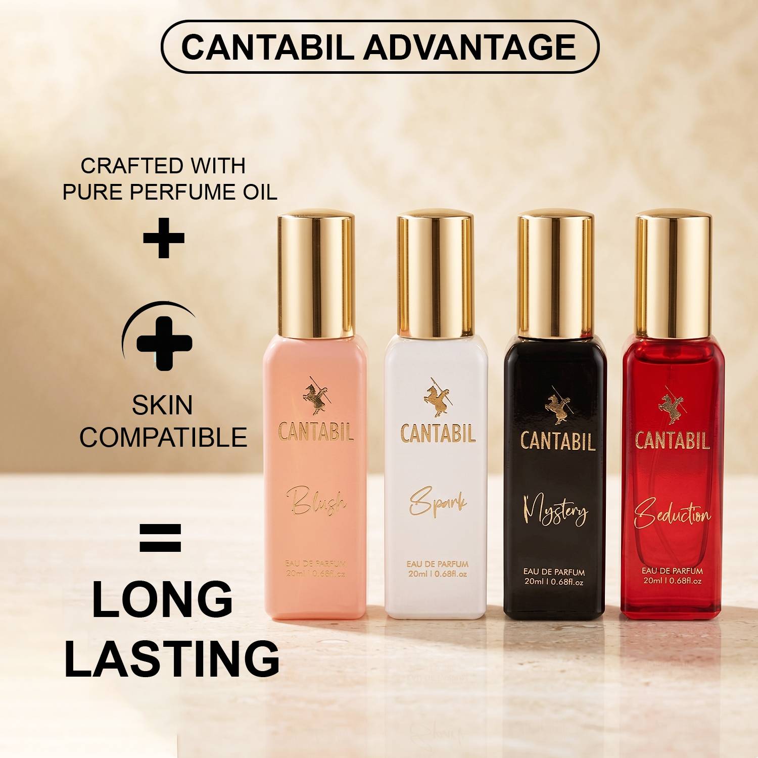 Cantabil Eau De Parfum Gift Set 4x20 80 ml - Image 3