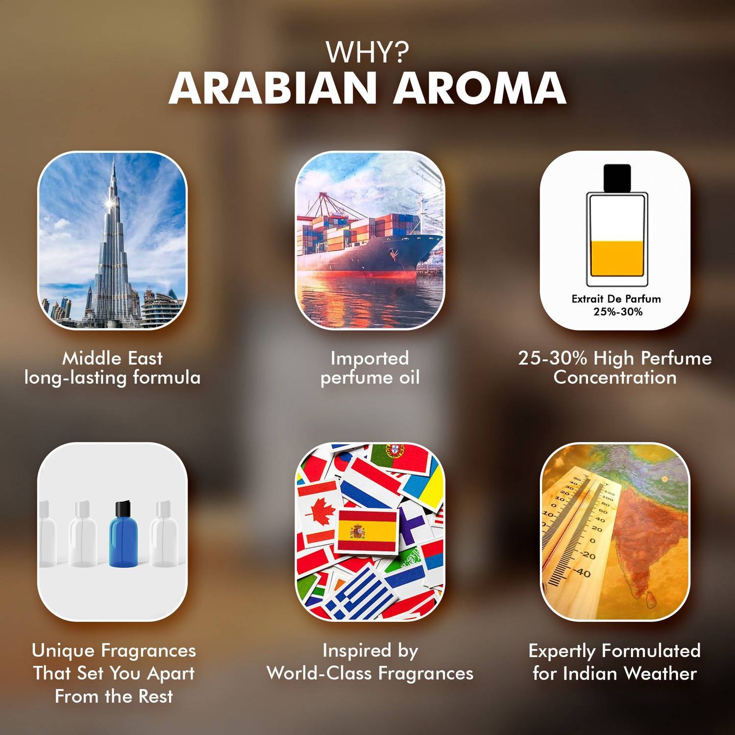 Arabian Aroma Tamdan Extrait De Parfum 50ml - Image 4