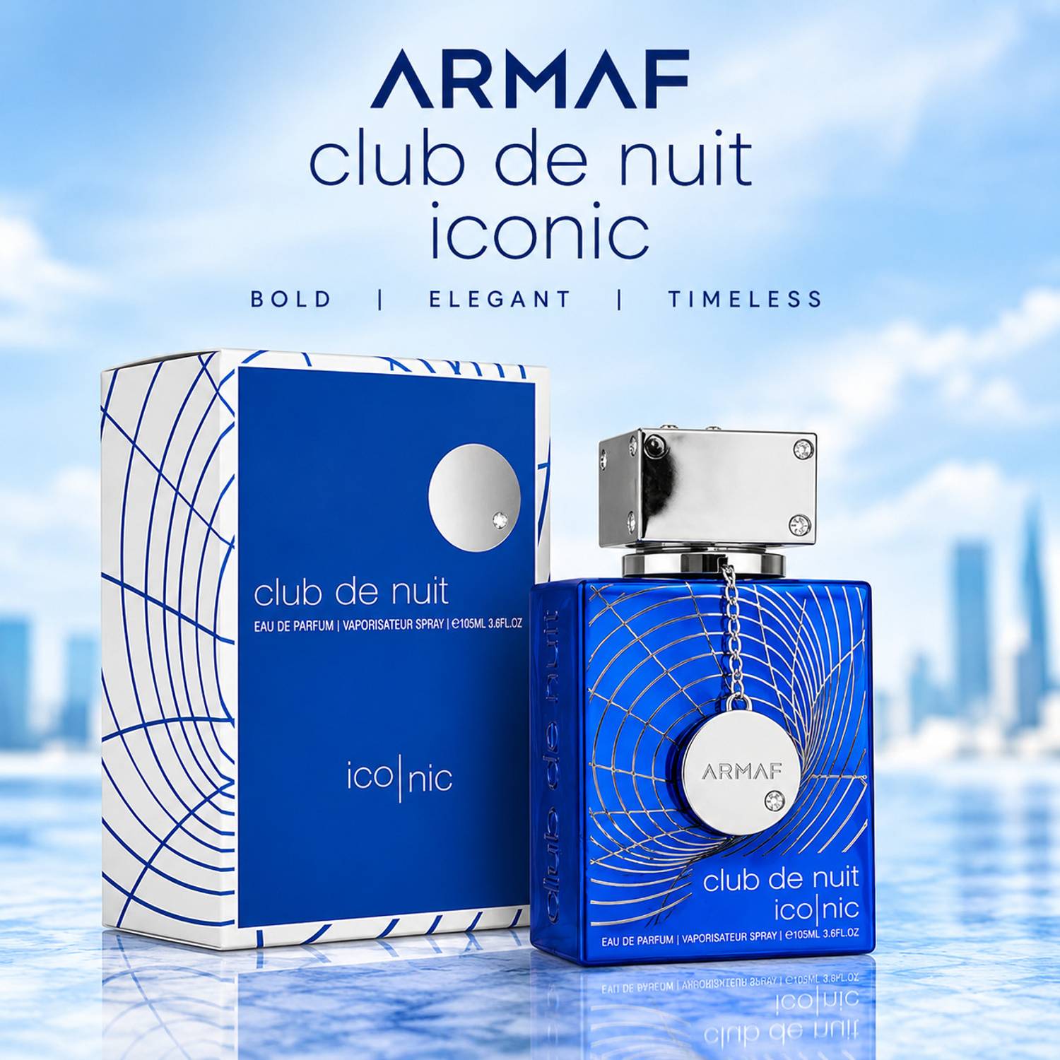 Armaf Club de Nuit Iconic Eau de Parfum 105ml - Image 2