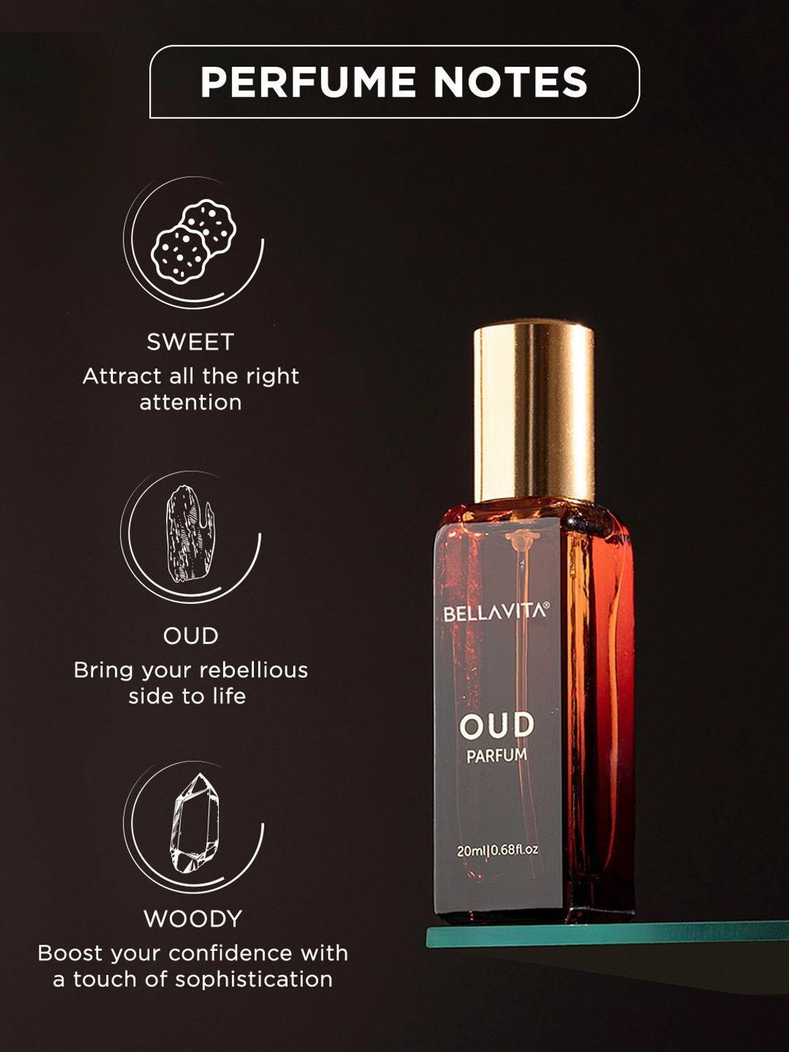 BELLAVITA OUD PARFUM 20 ml - Image 2