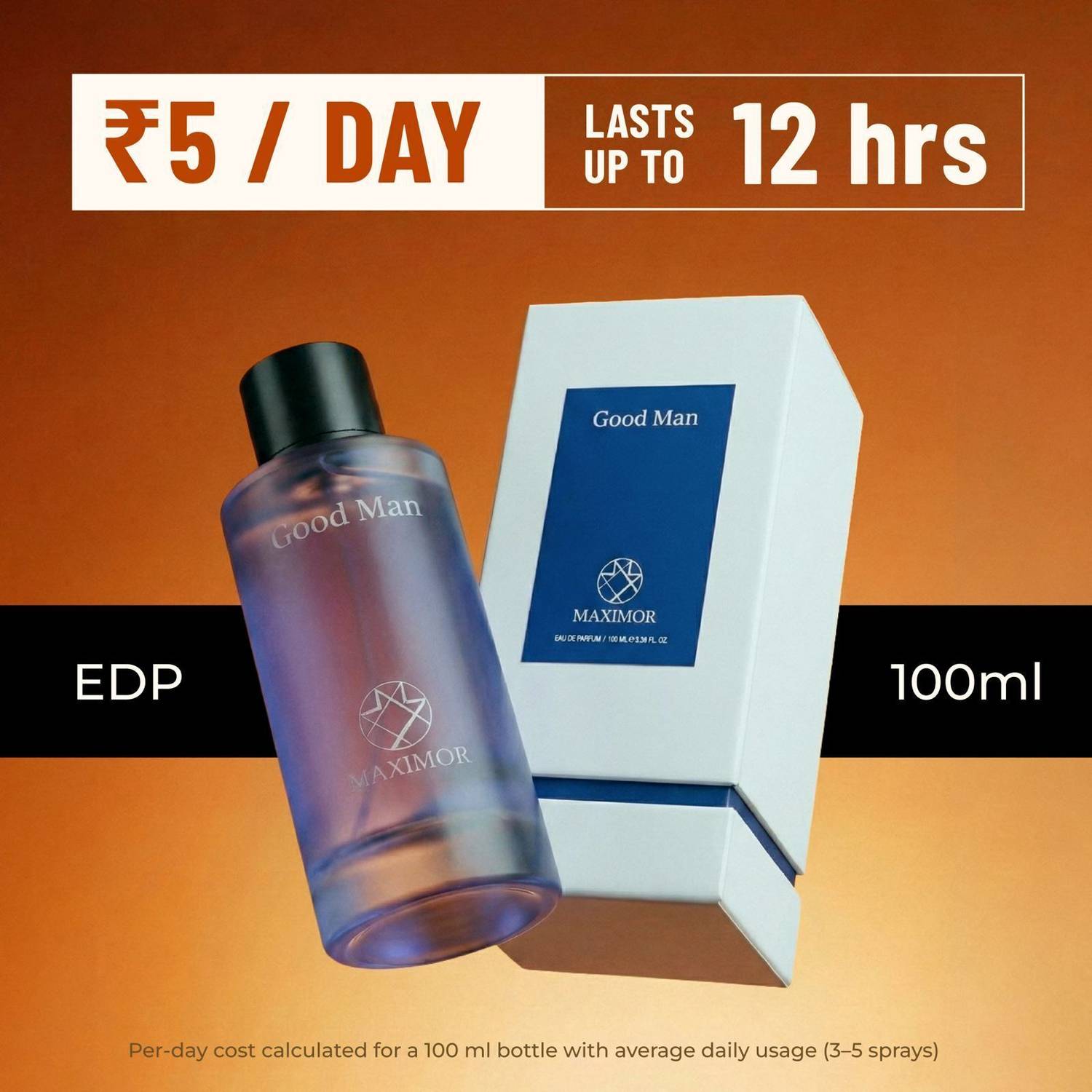MAXIMOR Good Man Perfume 100 ml - Image 5