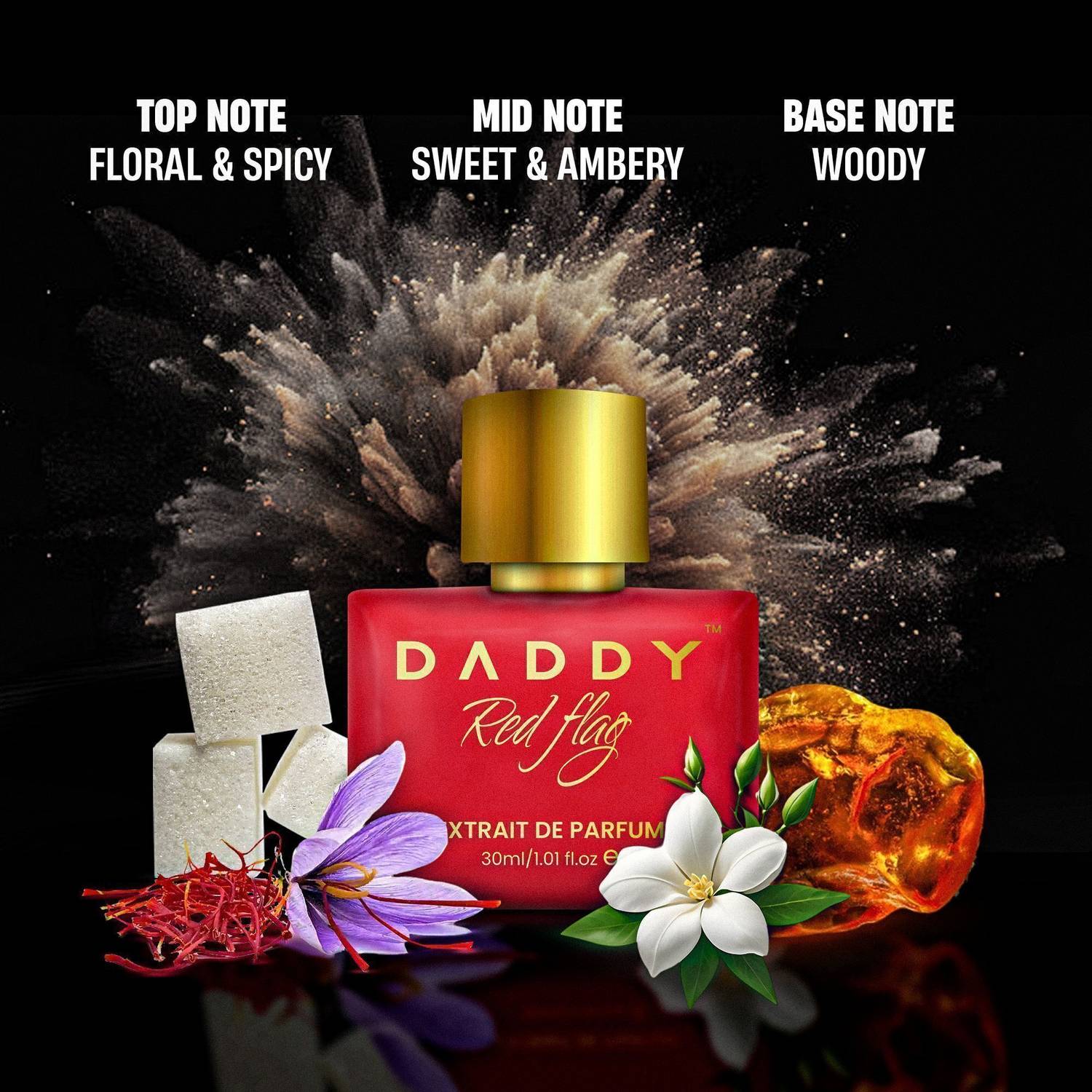 DADDY Red Flag Perfume 30 ml - Image 3