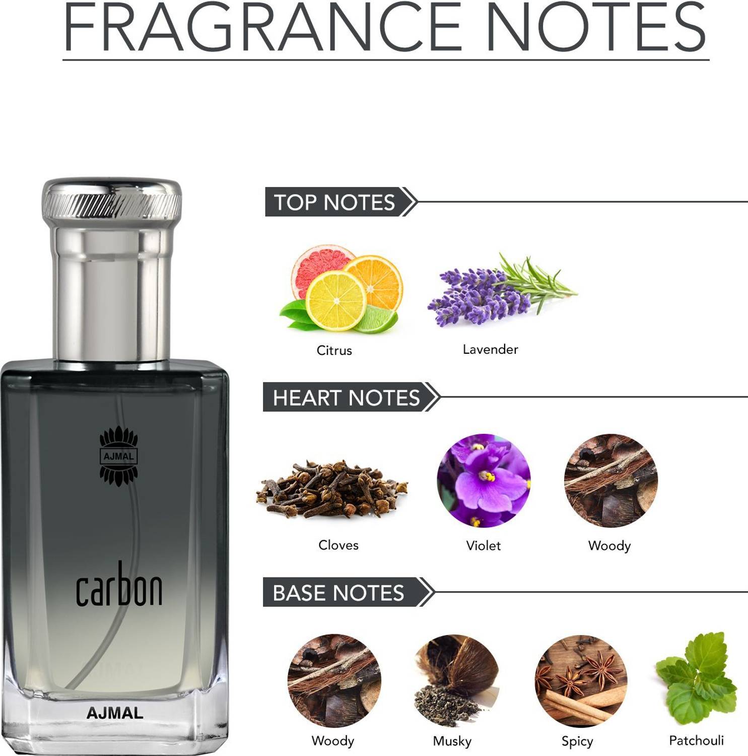Ajmal Carbon Perfume 100 ml - Image 3