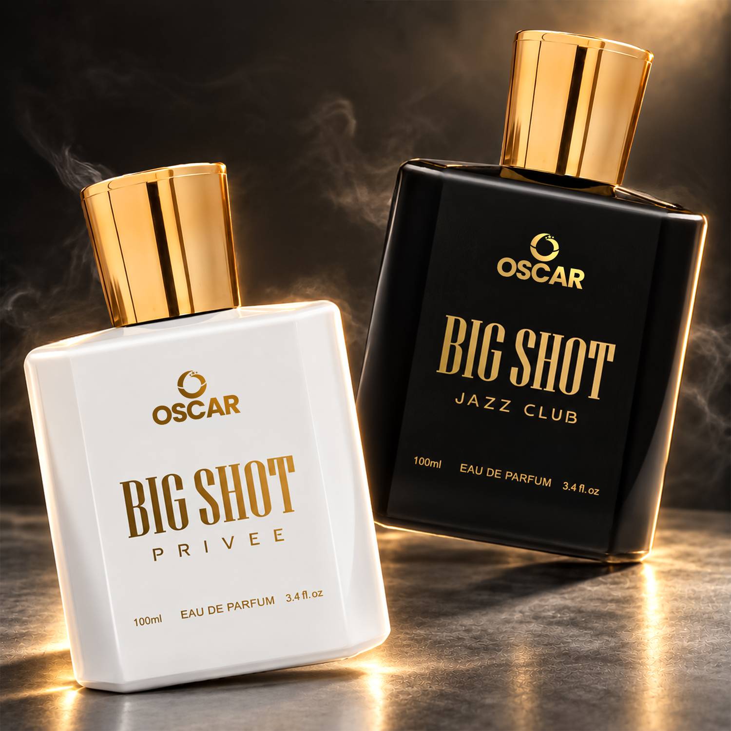 OSCAR Big Shot Jazz Club & Privee Premium Perfume Combo | Strong & Long Lasting Eau de Parfum - 200 ml