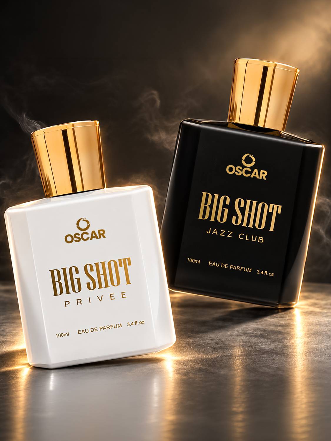 OSCAR Big Shot Jazz Club & Privee Premium Perfume Combo | Strong & Long Lasting Eau de Parfum - 200 ml