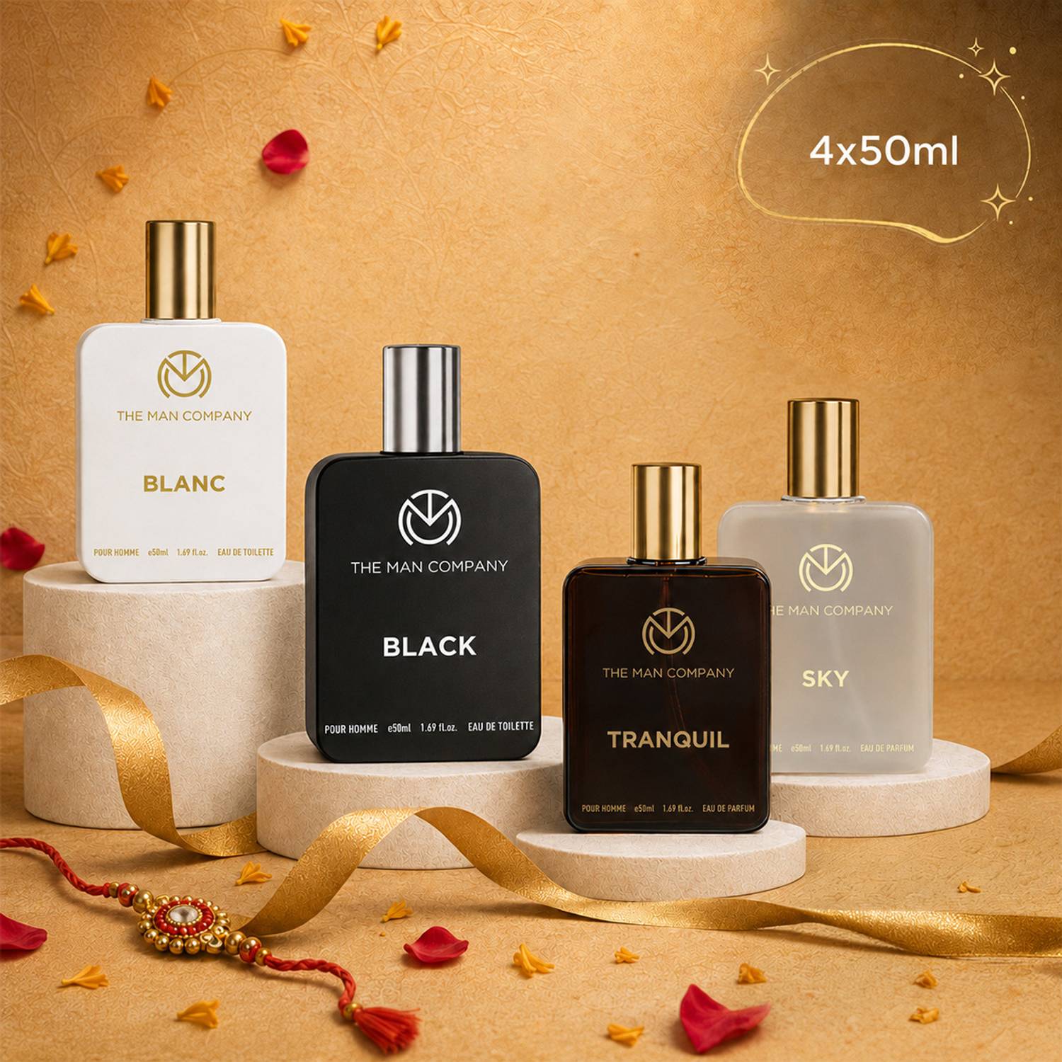 The Man Company Perfume Gift Set - Timeless Fragrances 200 ml
