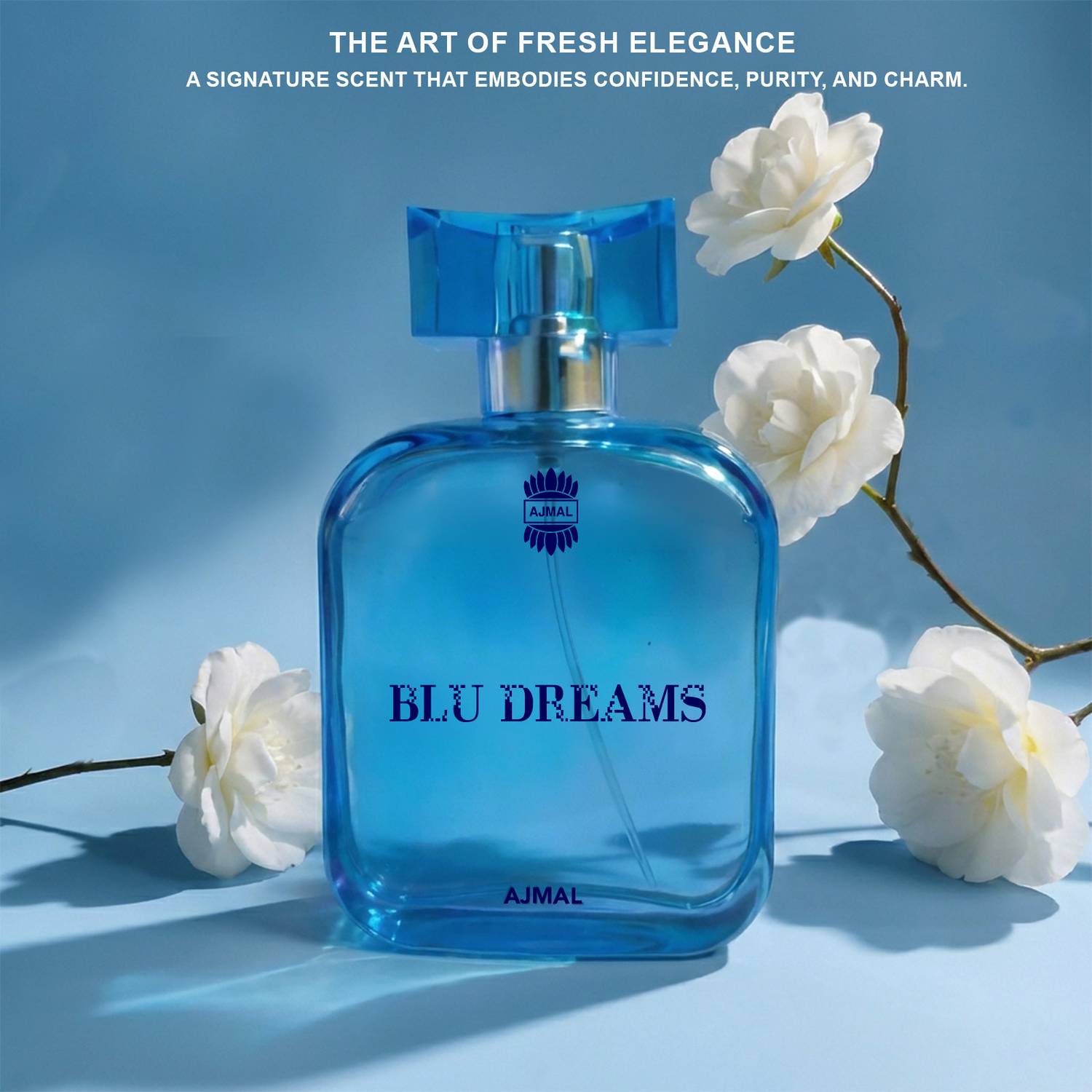 Ajmal Blu Dreams Eau de Parfum 100ml - Image 3