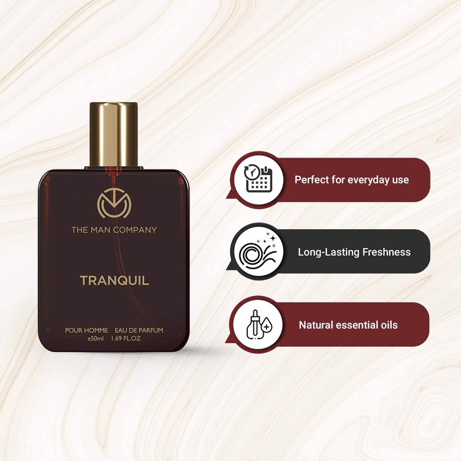 THE MAN COMPANY Tranquil Perfume 50 ml - Image 4