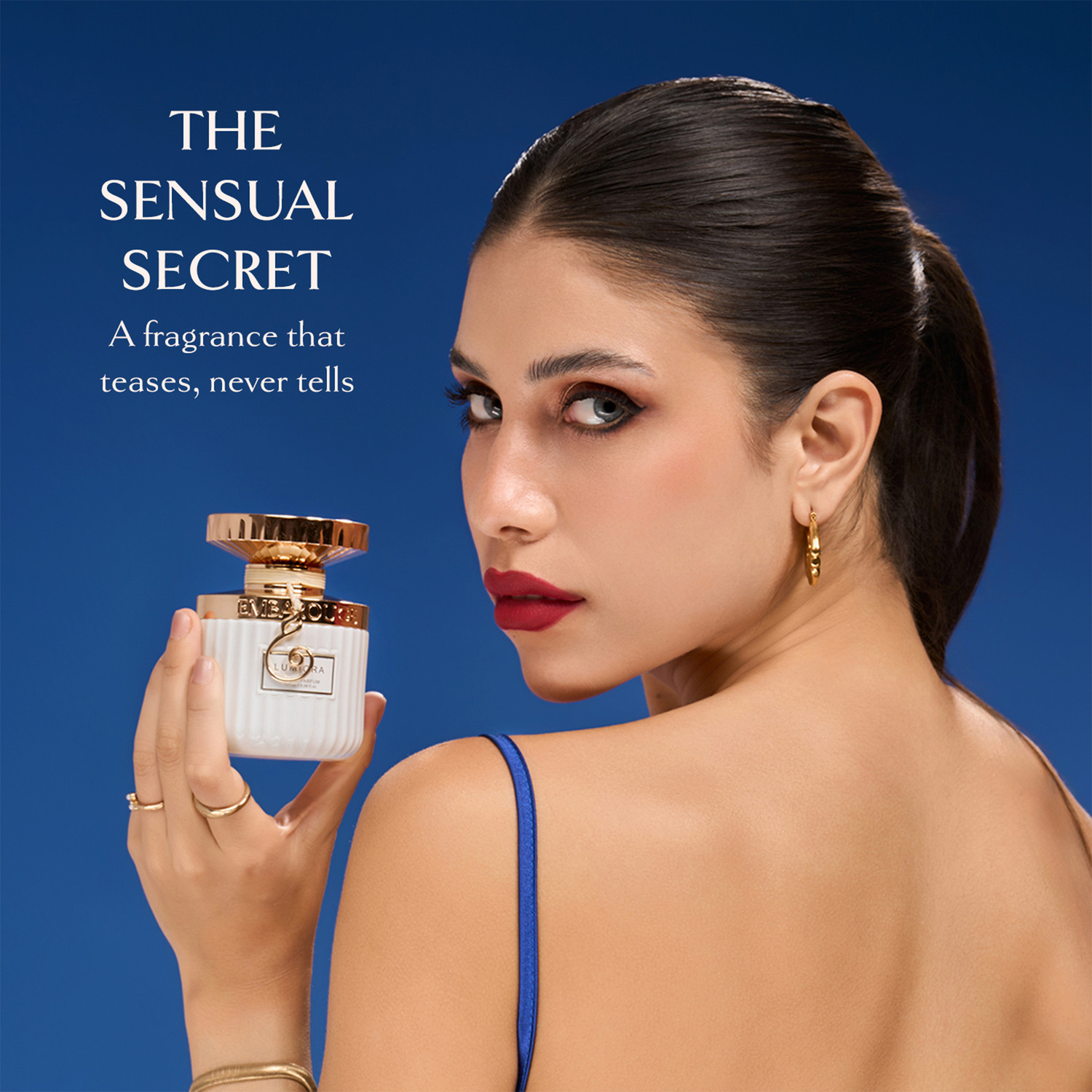 Image of Embarouge Lumiora Long Lasting Dubai Perfume |Floral, Oud & Woody Jasmine Fragrance Eau de Parfum - 100 ml