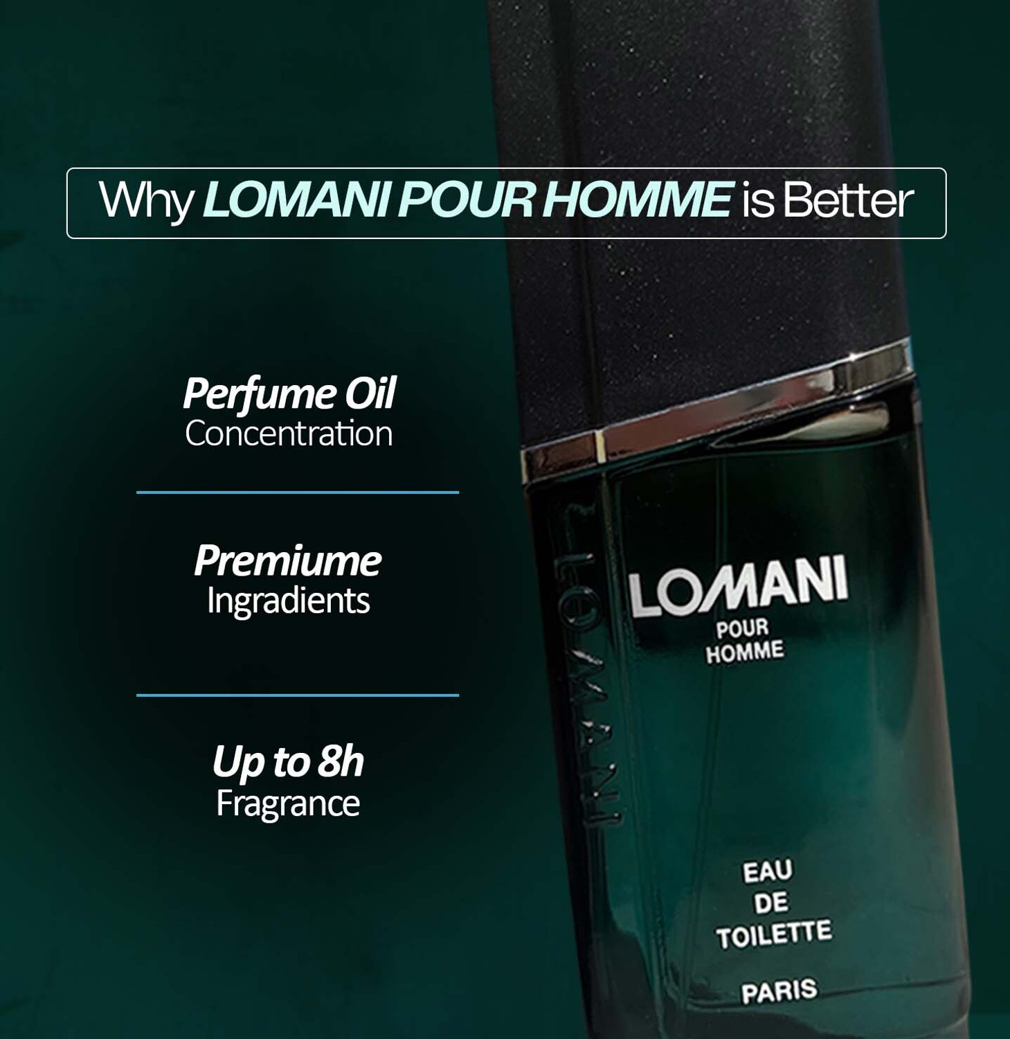 Image of LOMANI POUR HOMME #IMPORTED Eau de Toilette - 100 ml