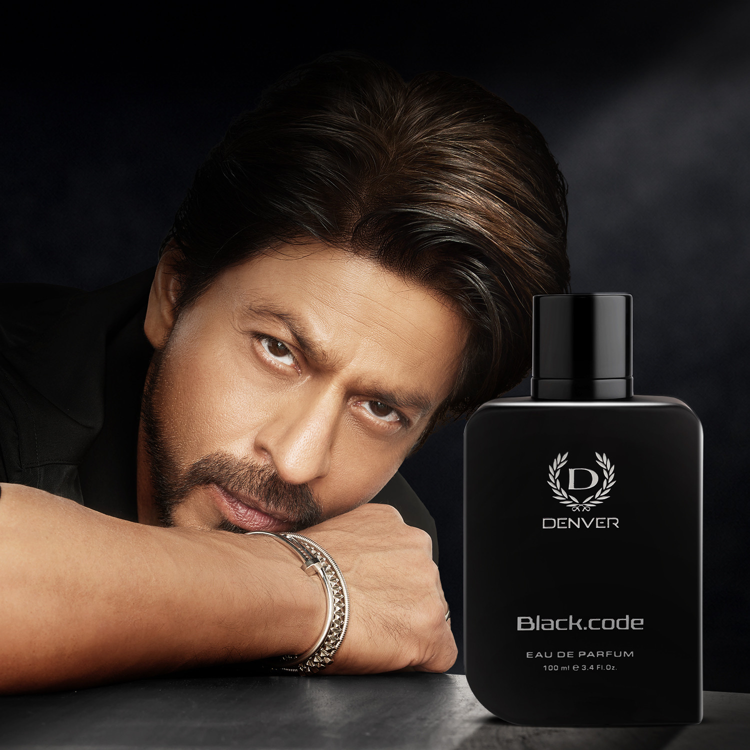 Image of DENVER Black Code|Premium & Long Lasting| Fougere Aromatic, Woody Eau de Parfum - 100 ml