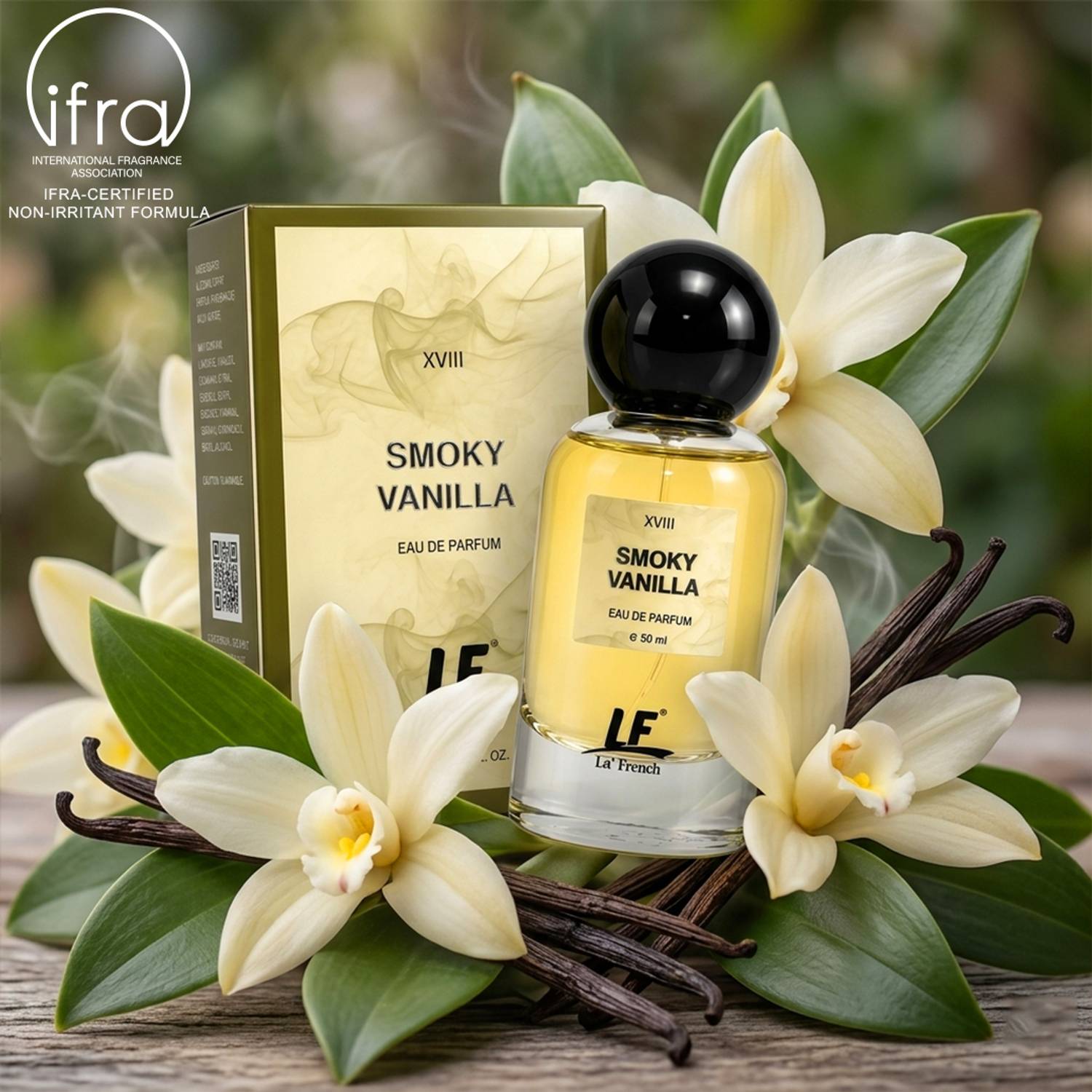 La French Smoky Vanilla Perfume 50 ml - Image 3
