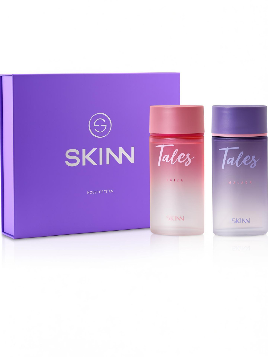 SKINN by TITAN Perfume Gift box 200 ml - Tales Ibiza & Malaga Eau de Parfum  -  200 ml
