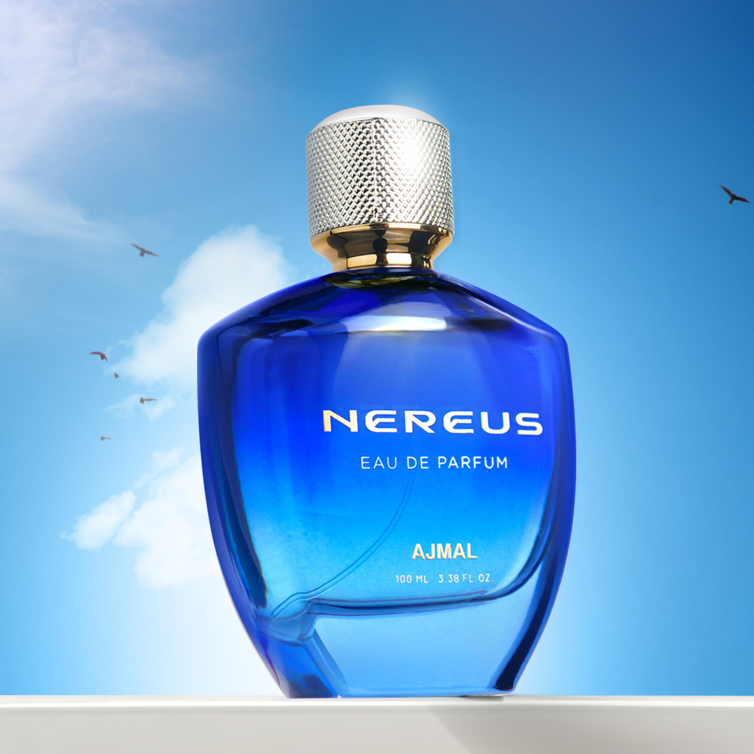 Image of Ajmal Nereus Long Lasting Unisex Eau De Parfum | Premium Fresh & Classic Fragrance Eau de Parfum - 100 ml
