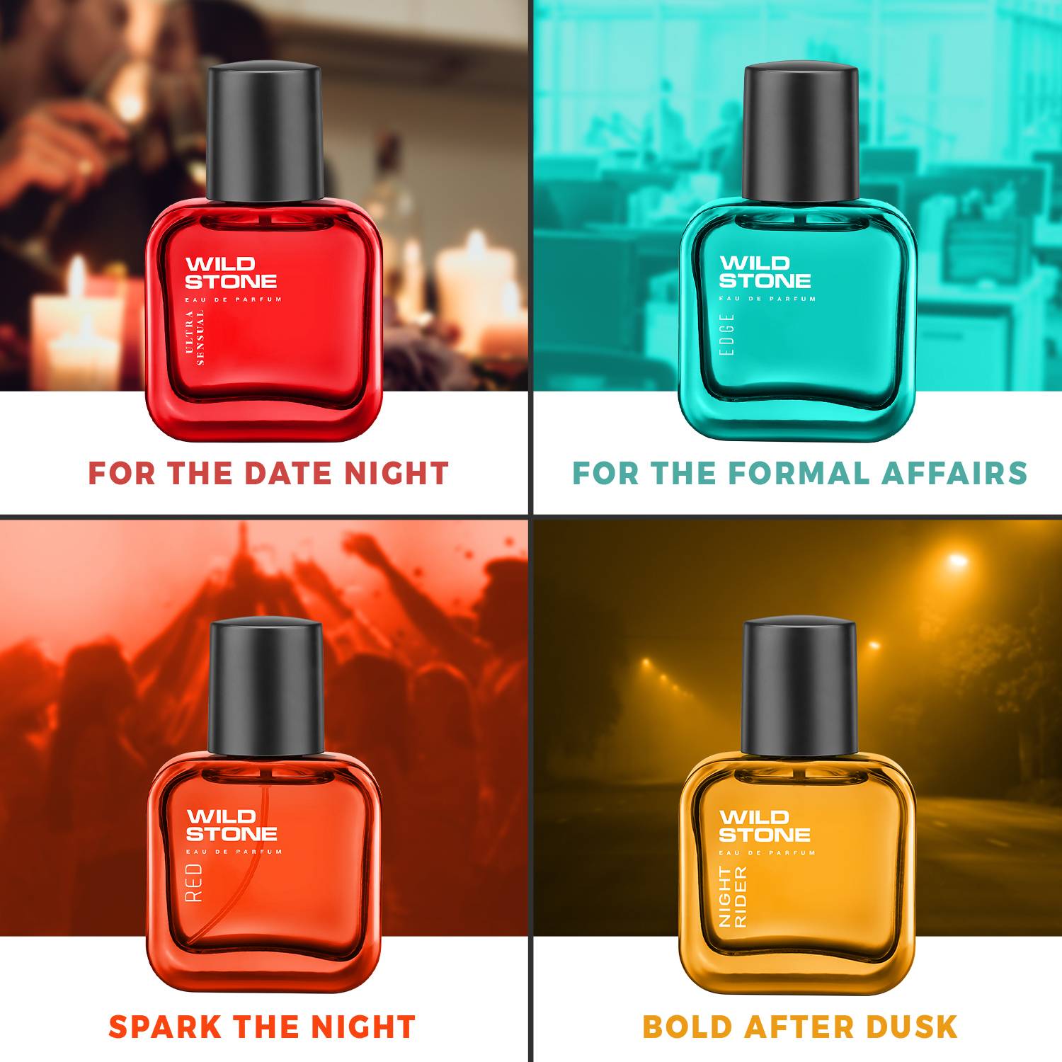 Wild Stone Ultra Sensual Edge Night Rider Red Eau de Parfum 120 ml - Image 4
