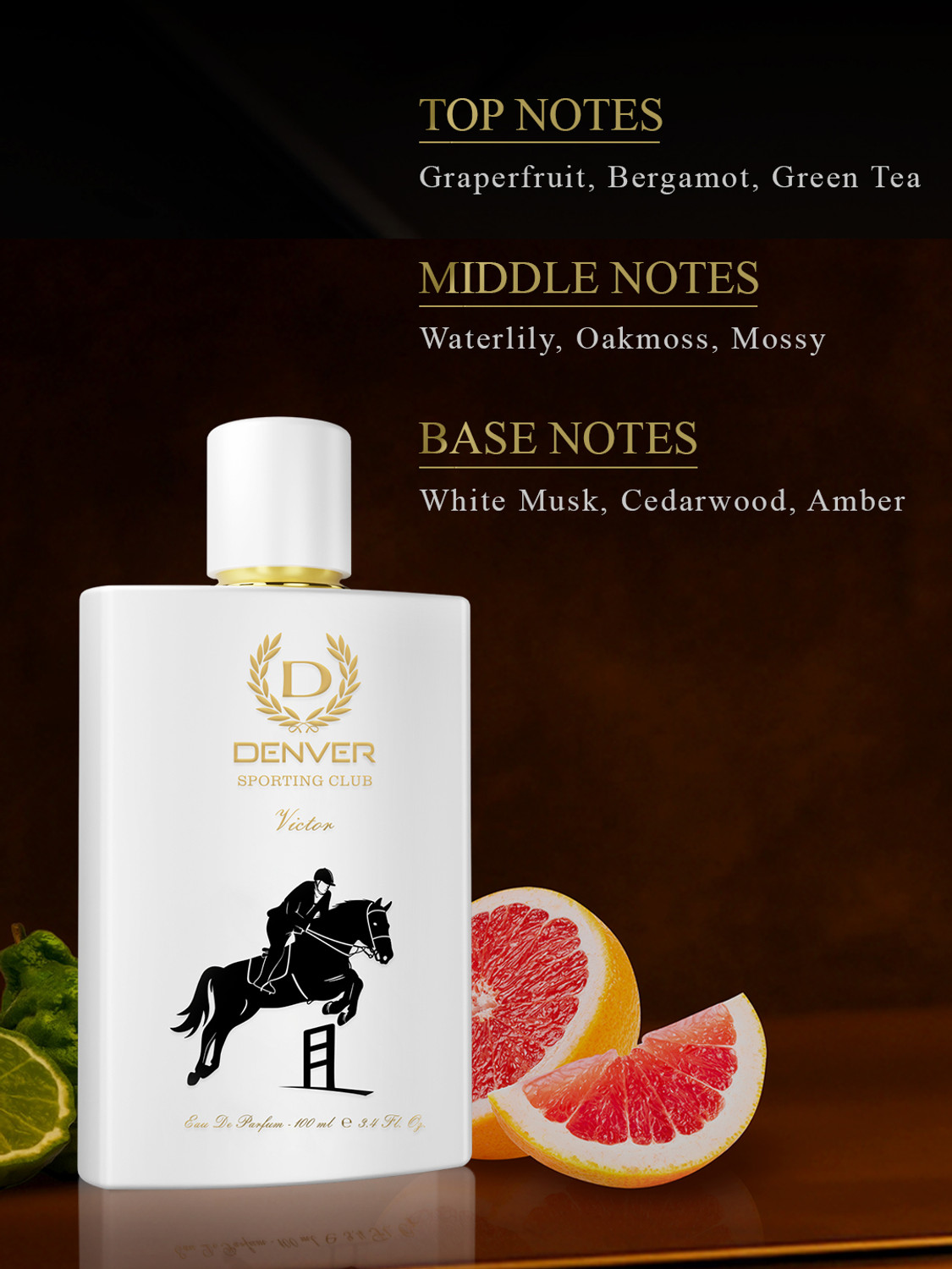 Image of DENVER Victor Perfume|Premium & Long Lasting| Eau de Parfum - 100 ml