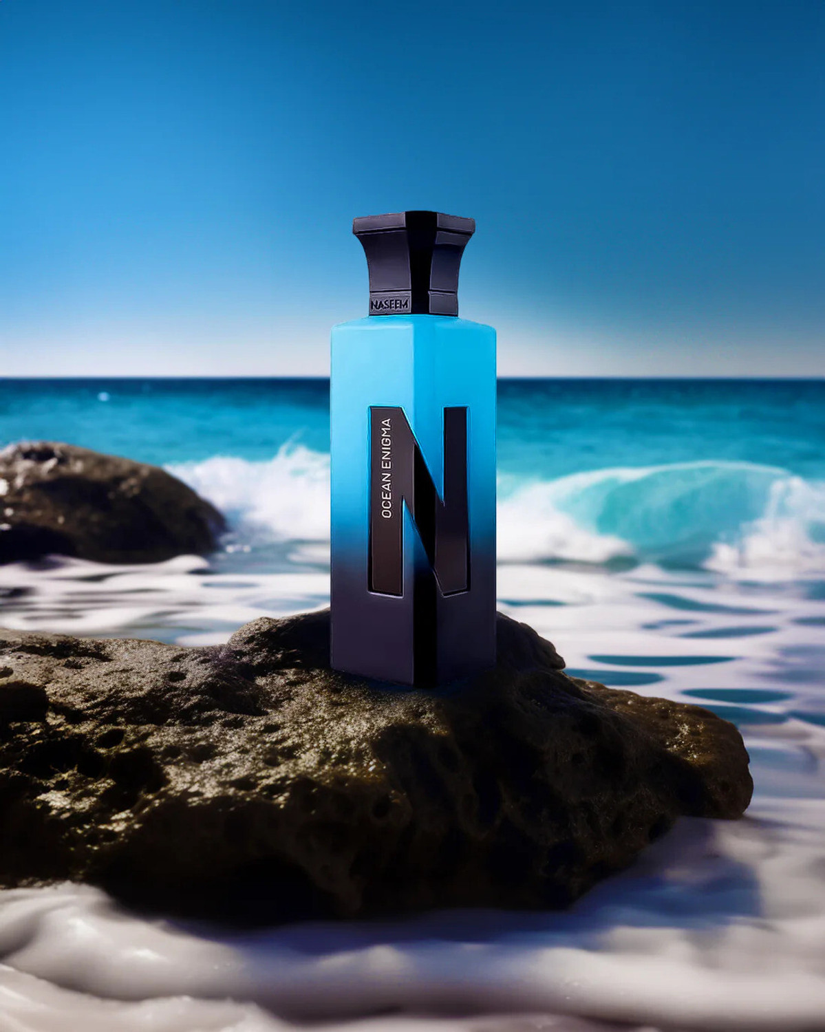 Image of NASEEM Ocean Enigma Aqua Perfume Alcohol Free Long-Lasting Eau De Parfum For Men Eau de Parfum - 75 ml
