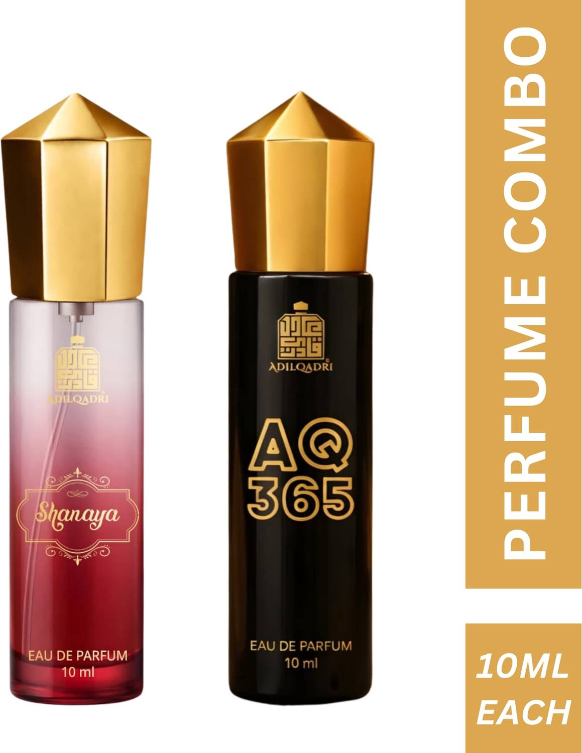 Adilqadri Shanaya & AQ 365 Perfume Pack of 2 · 10 ml (20 ml total) - Image 1