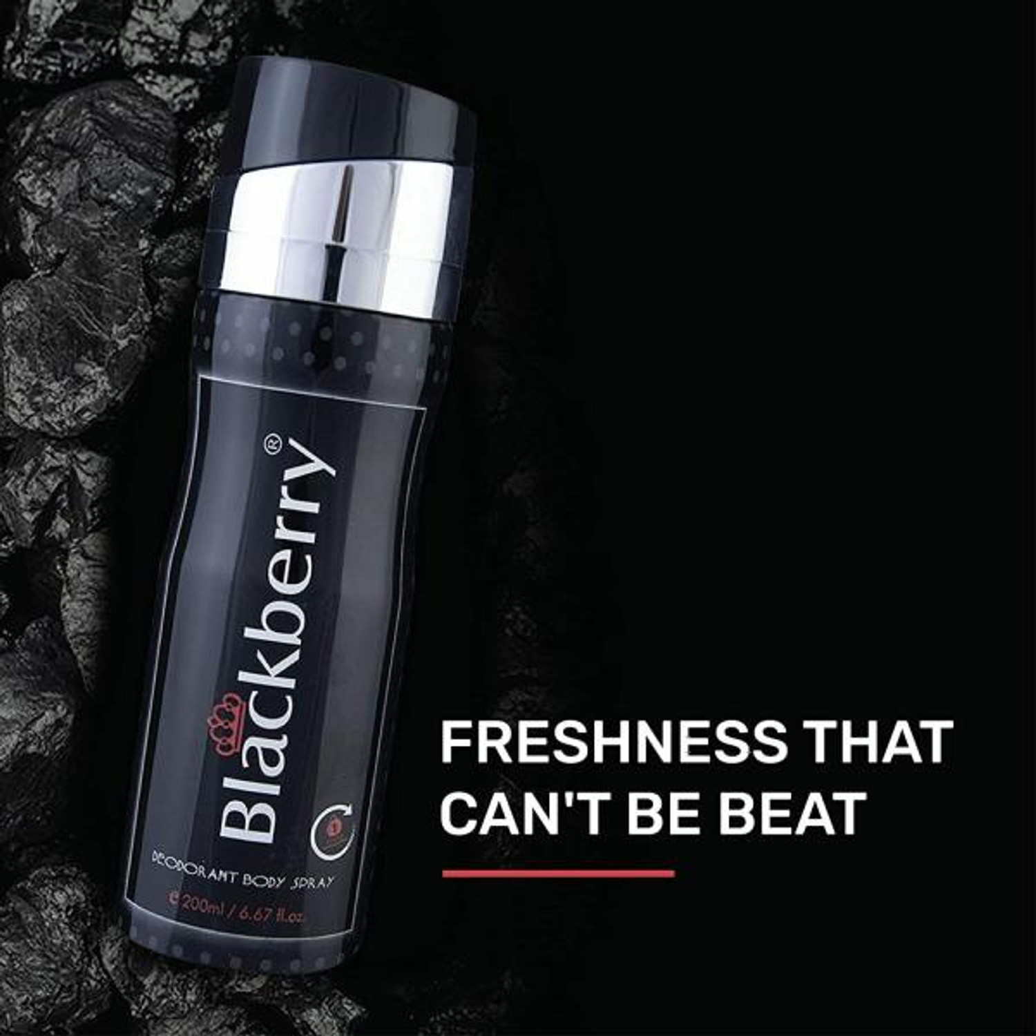 Image of St. Louis Blackberry Deodorant Body Spray 200ml ( Pack Of 1 ) Eau de Parfum - 200 ml