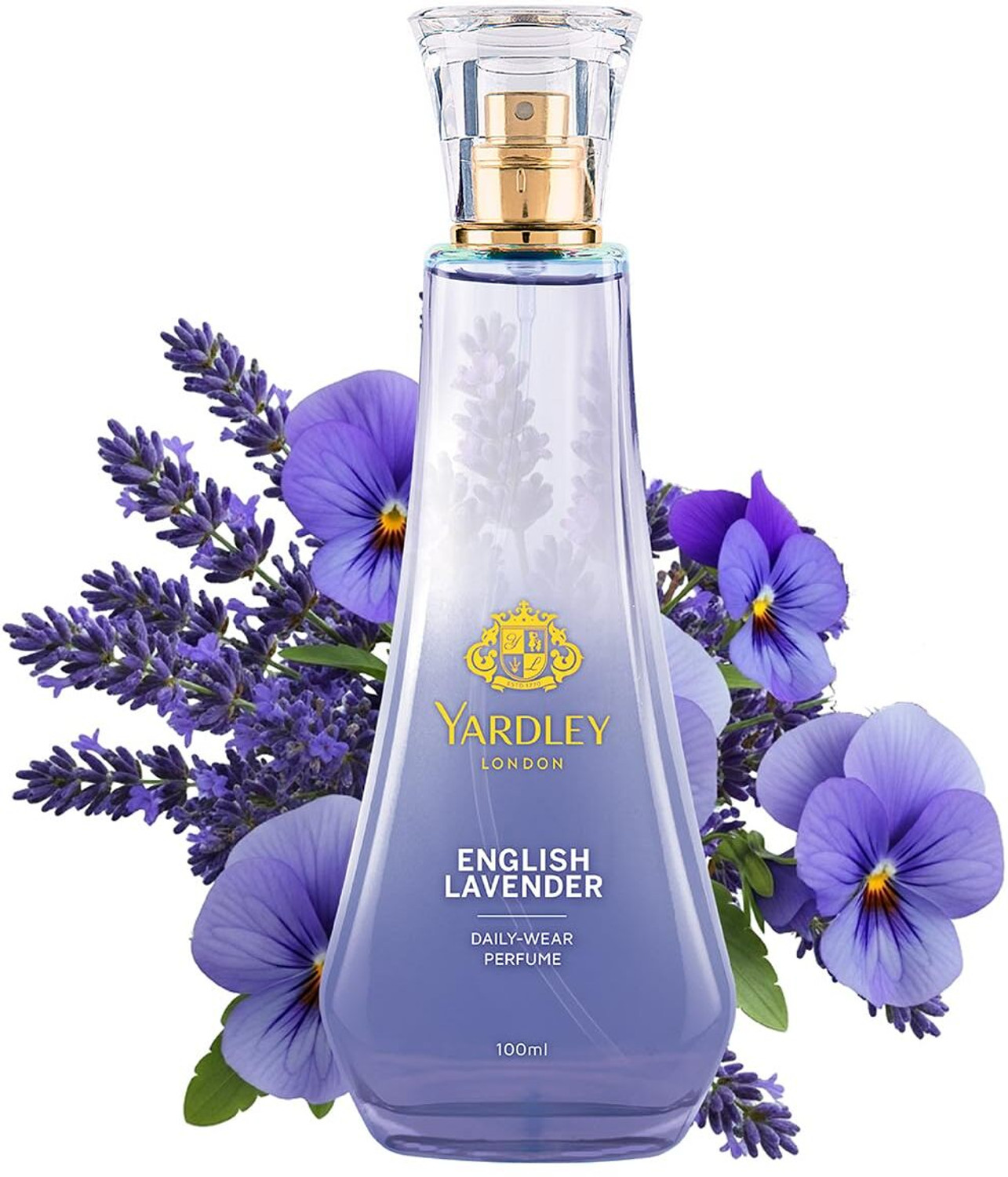 Image of Yardley London ENGLISH LAVENDER DWP Long Lasting Perfume - 100 ml