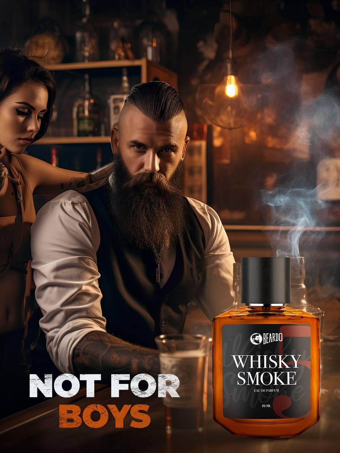BEARDO Whisky Smoke EDP Perfume 50 ml - Image 3