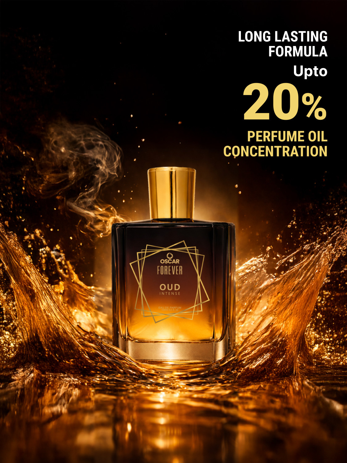 Image of OSCAR Forever Oud Intense Premium Perfume Combo | Strong & Long-Lasting Fragrance Eau de Parfum - 200 ml