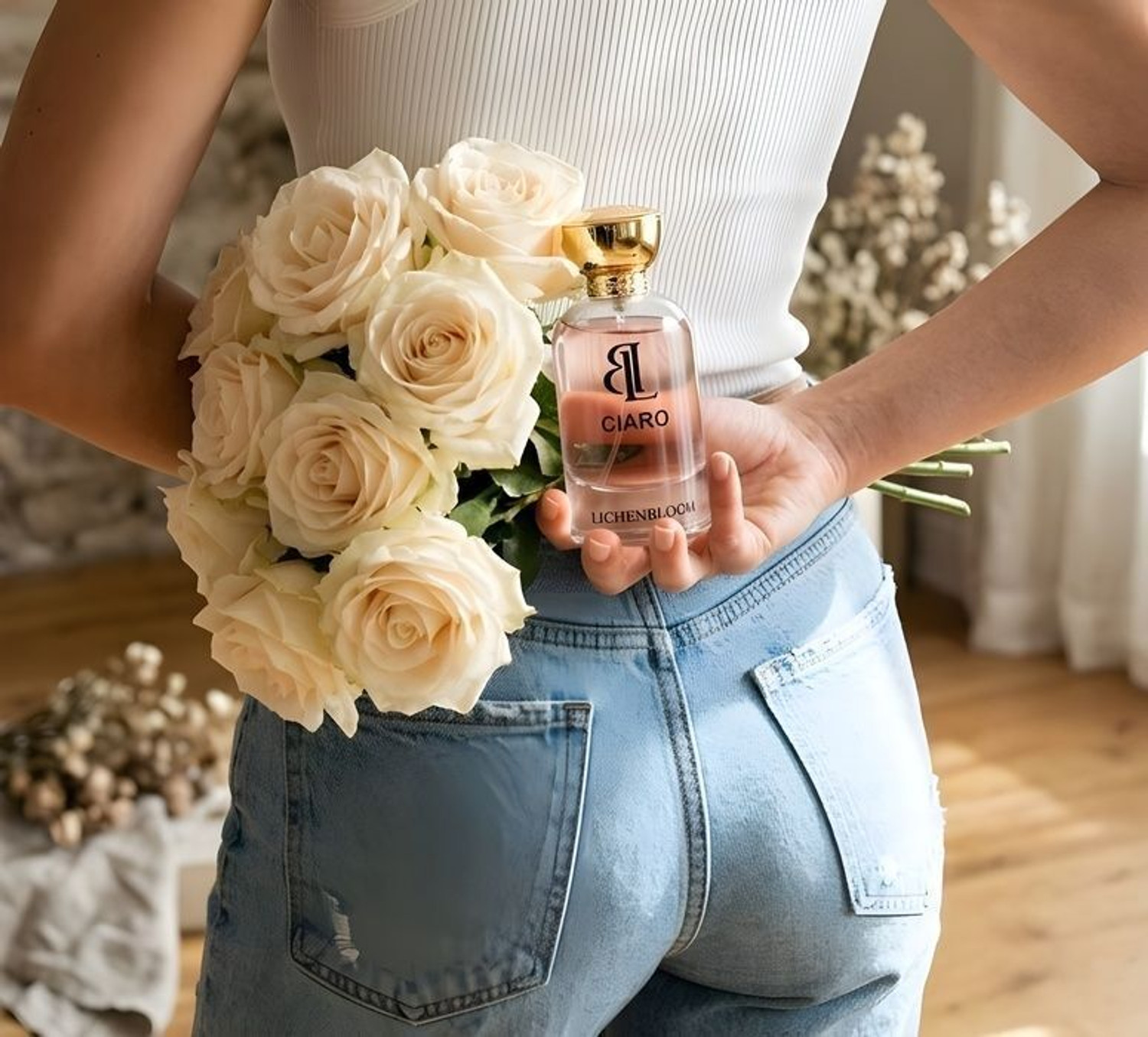 Image of LICHENBLOOM Ciaro Perfume Light Floral Elegant Long Lasting Fragrance Unisex Eau de Parfum - 100 ml