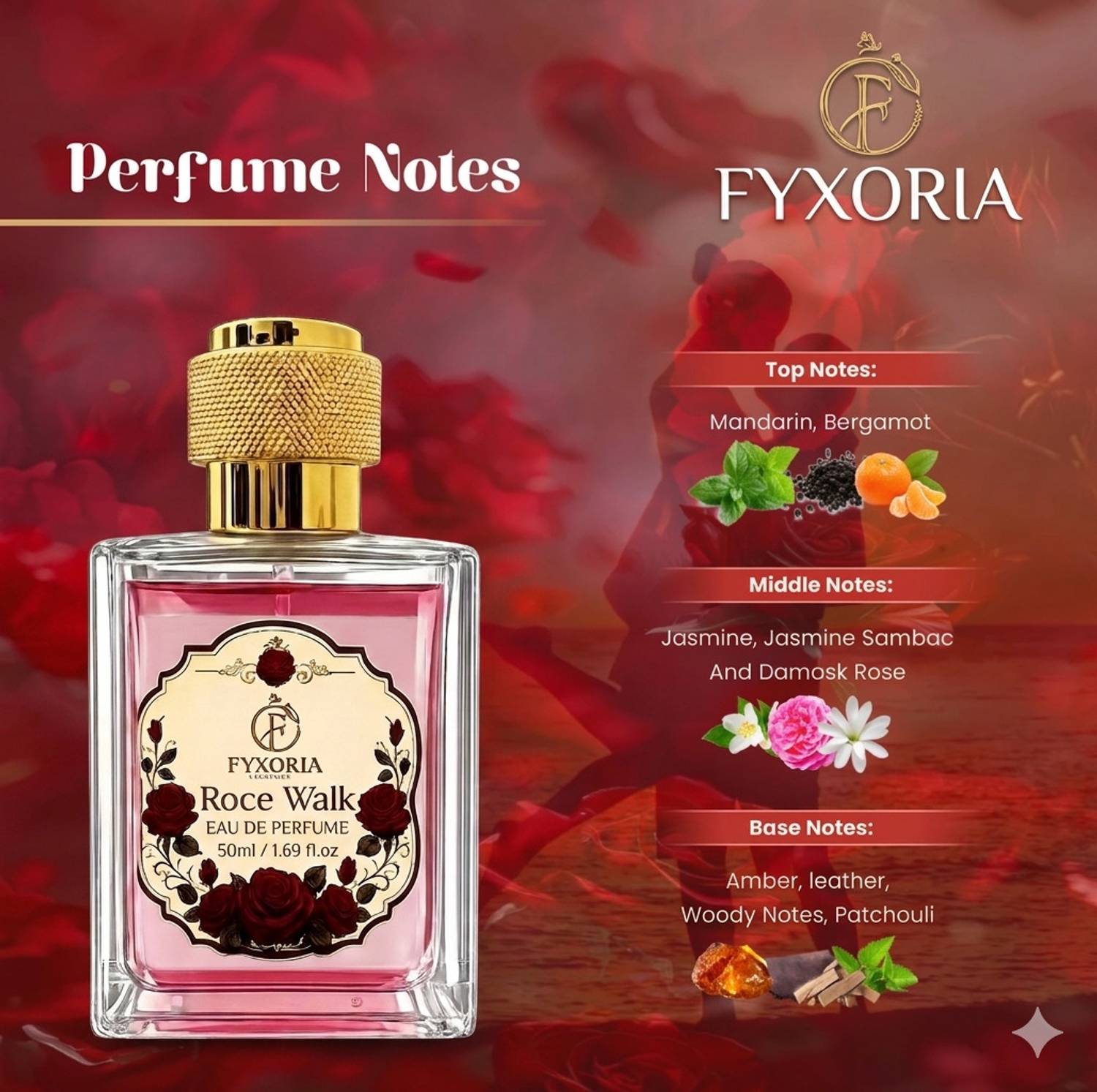 FYXORIA Roce Walk 50ml Eau de Parfum - Image 2