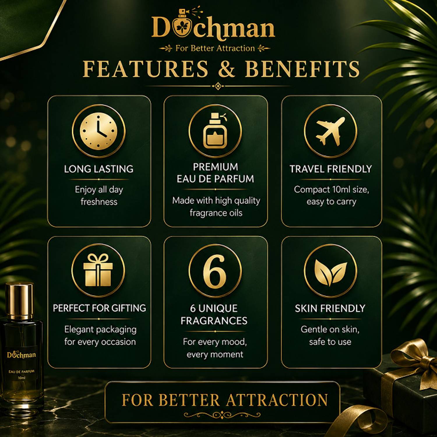 DUCHMAN Oud Perfume 60 ml - Image 4