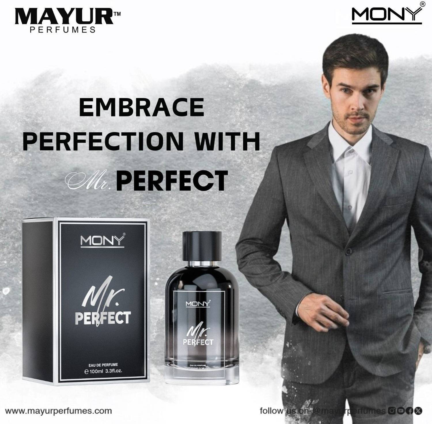 Mony Mr. Perfect Perfume 100 ml - Image 2