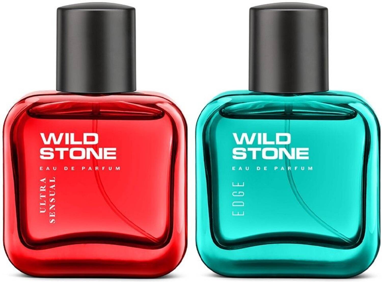 Wild Stone Ultra Sensual & Edge Eau de Parfum 50ml x 2, 100ml x 1 - Image 1