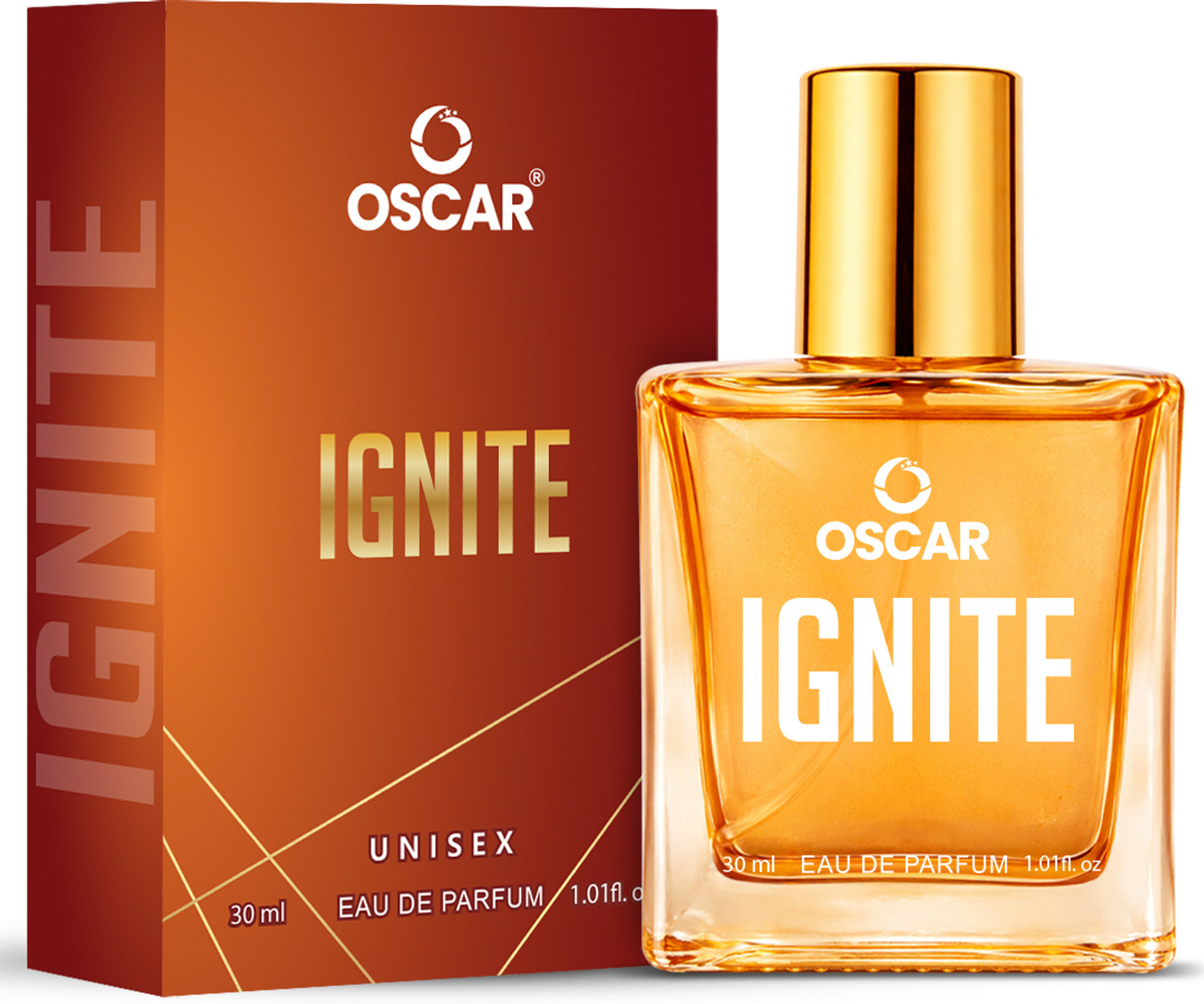 Image of OSCAR Ignite Perfume with Long Lasting Woody fragrance Eau de Parfum - 30 ml