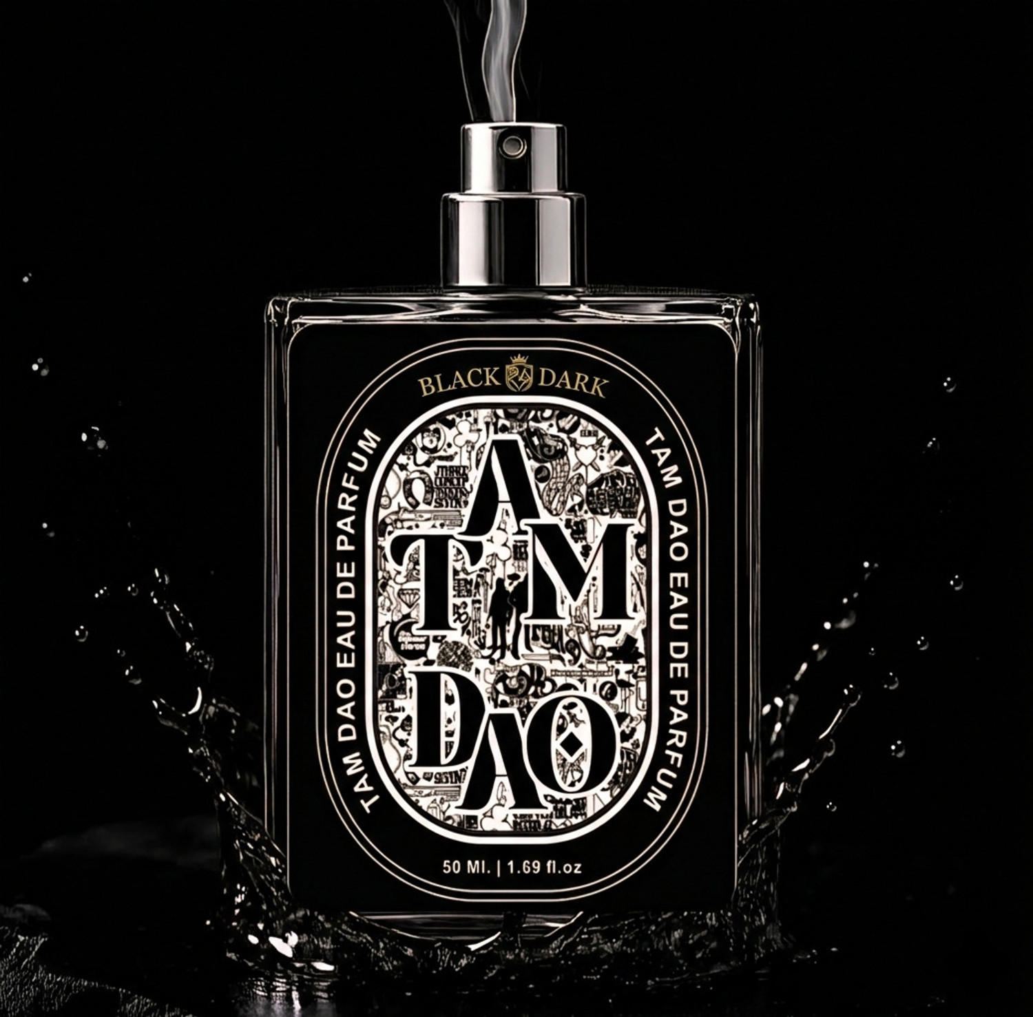 Image of BLACK DARK SRK PERFUME TRENDING FORR MEN Eau de Parfum - 50 ml